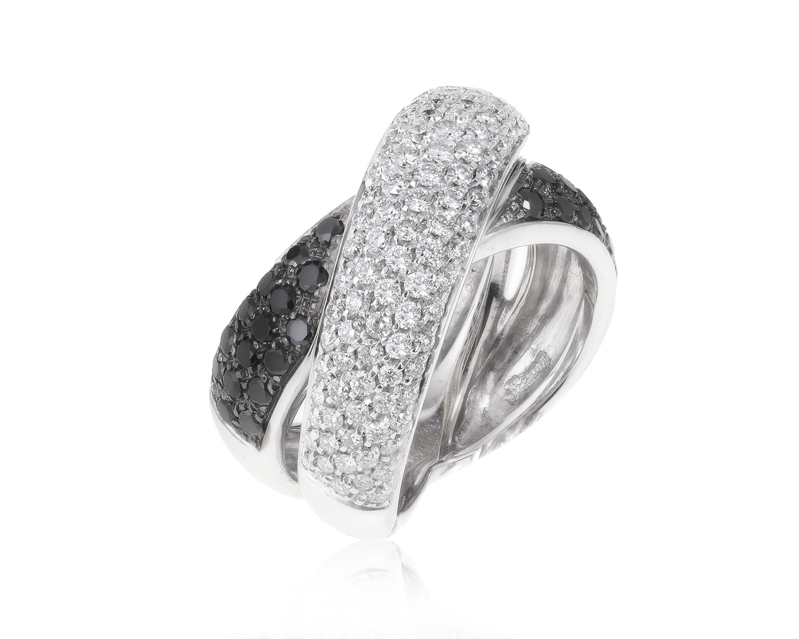 Оригинальное золотое кольцо с бриллиантами 2.07ct Leo Pizzo 251022/2