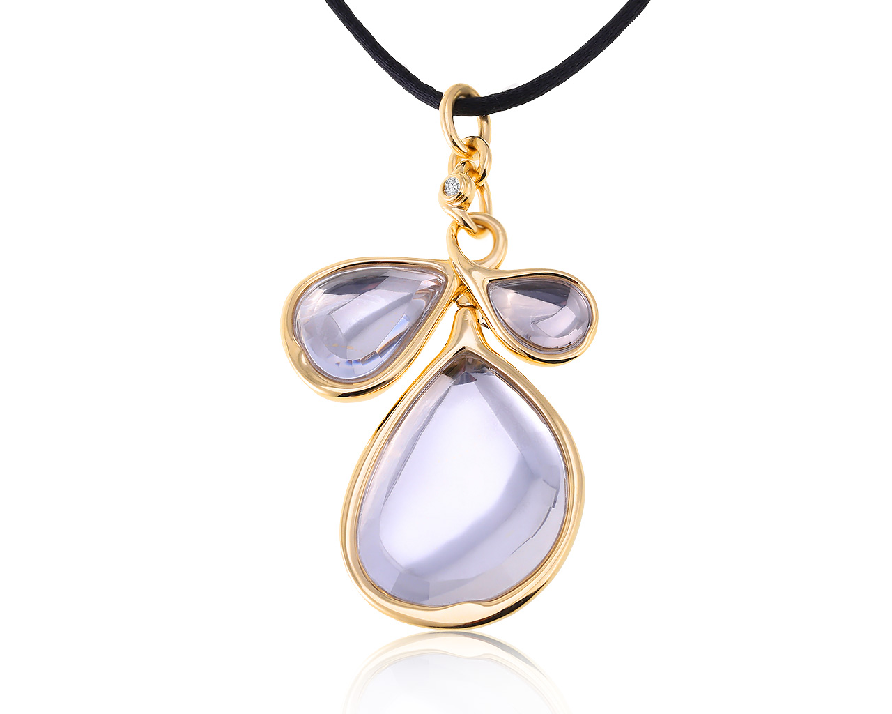 Оригинальный золотой кулон Diane Von Furstenberg By H.Stern 180920/5