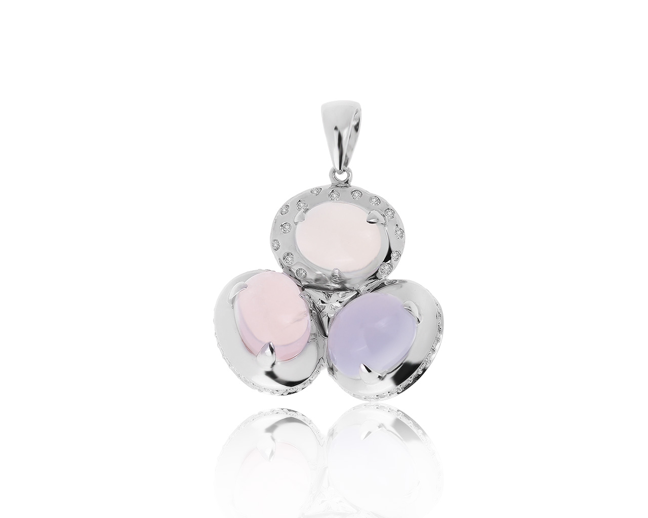 Безупречный золотой кулон с кварцами 7.15ct 240320/16