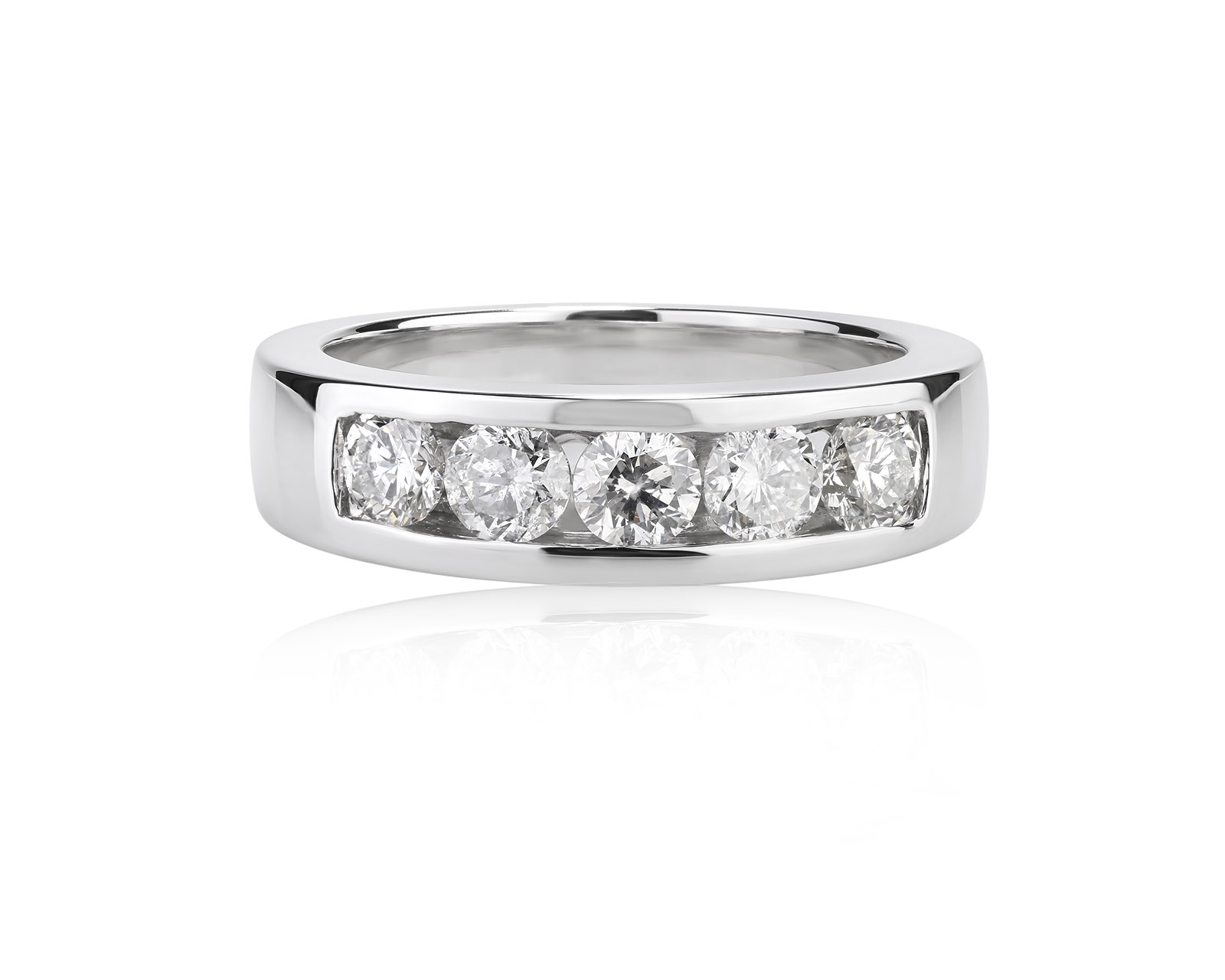 Золотое кольцо с бриллиантами 1.20ct