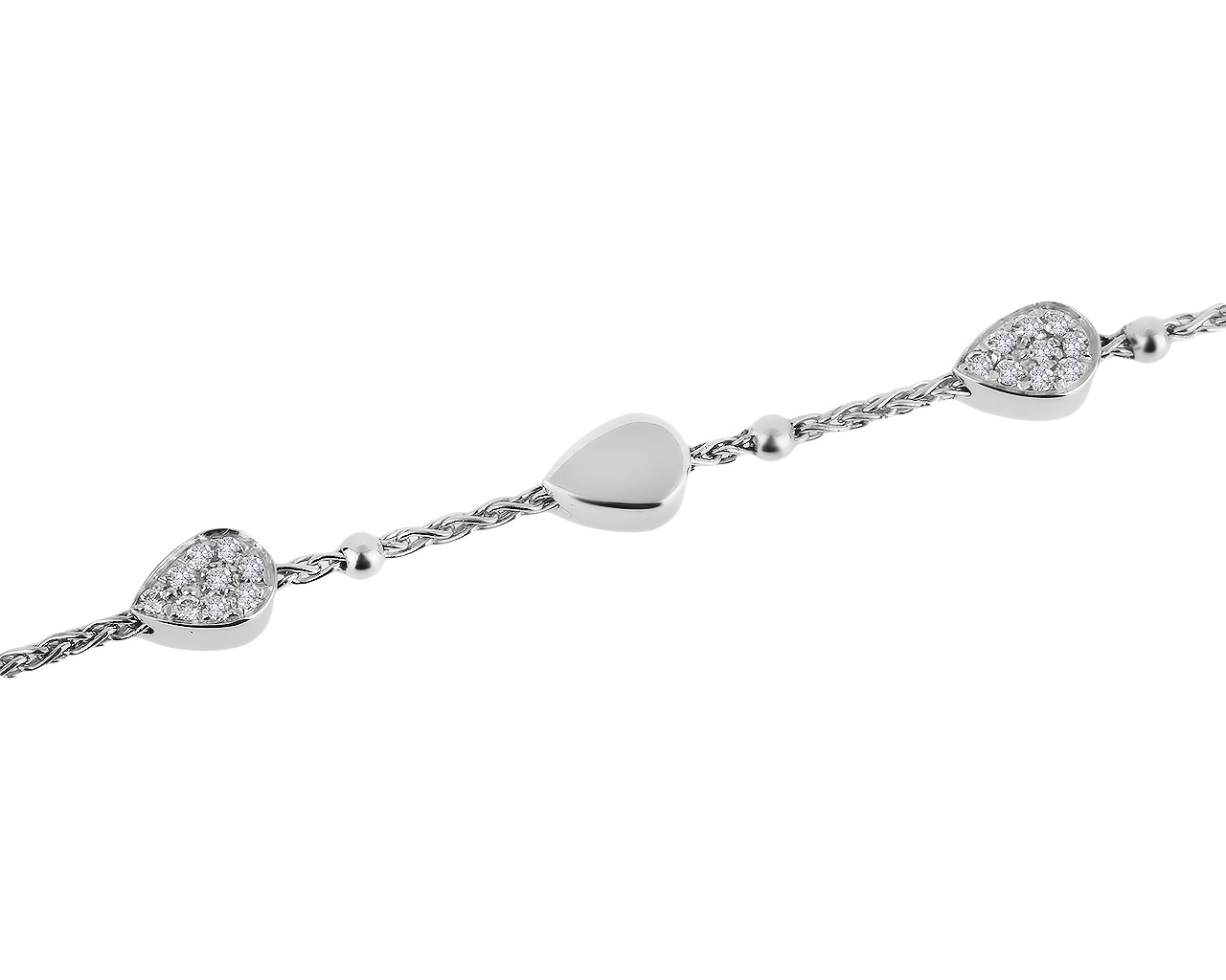 Оригинальный золотой браслет с бриллиантами 0.36ct Piaget