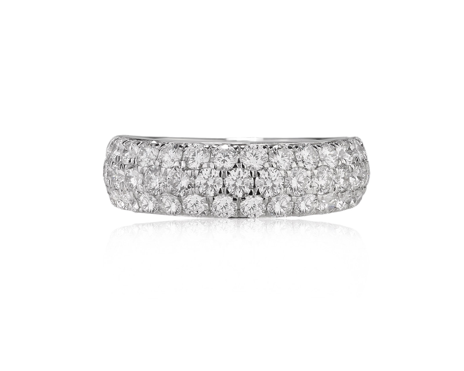 Золотое кольцо с бриллиантами 1.72ct