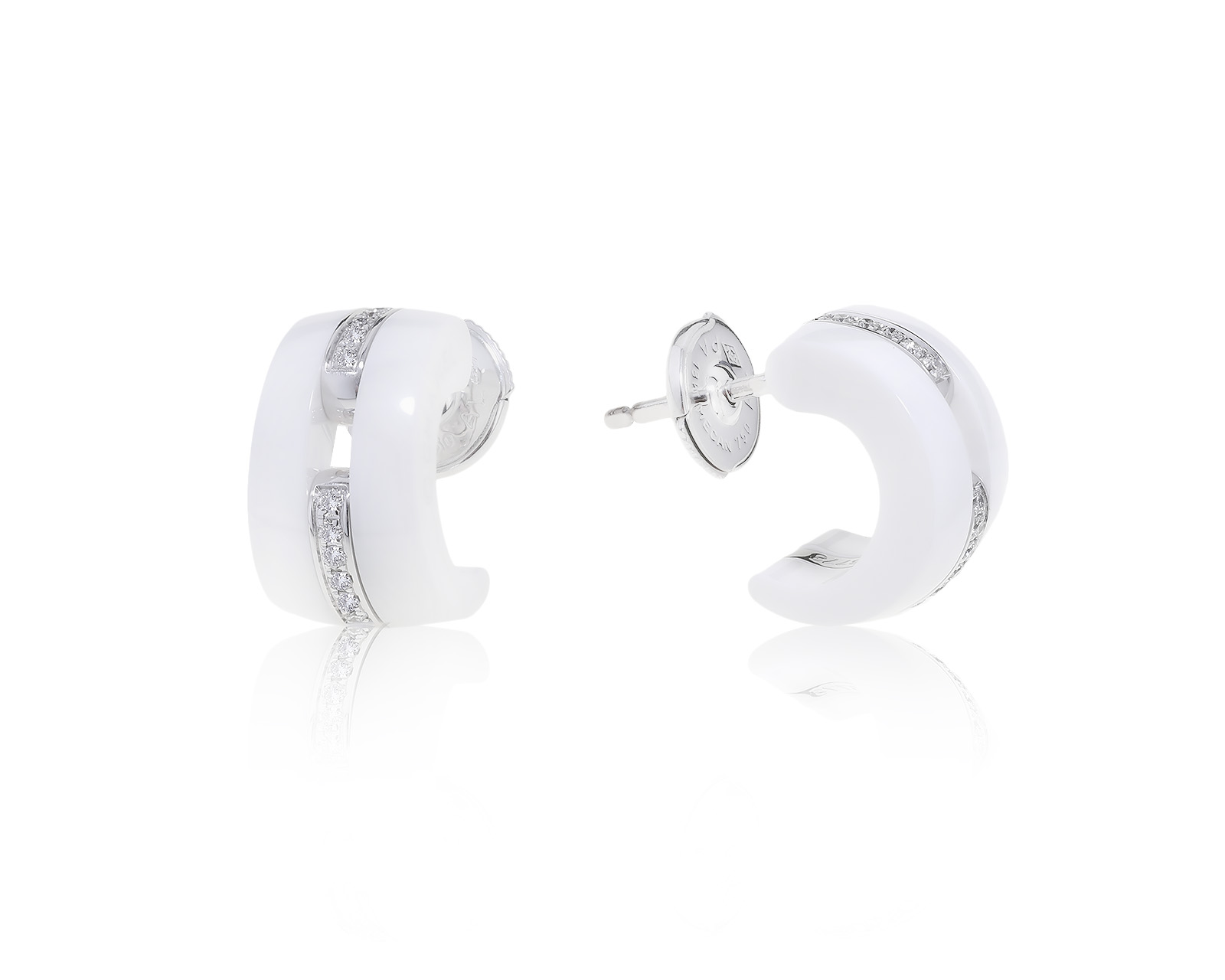 Оригинальные золотые серьги Chanel Ultra 040422/6