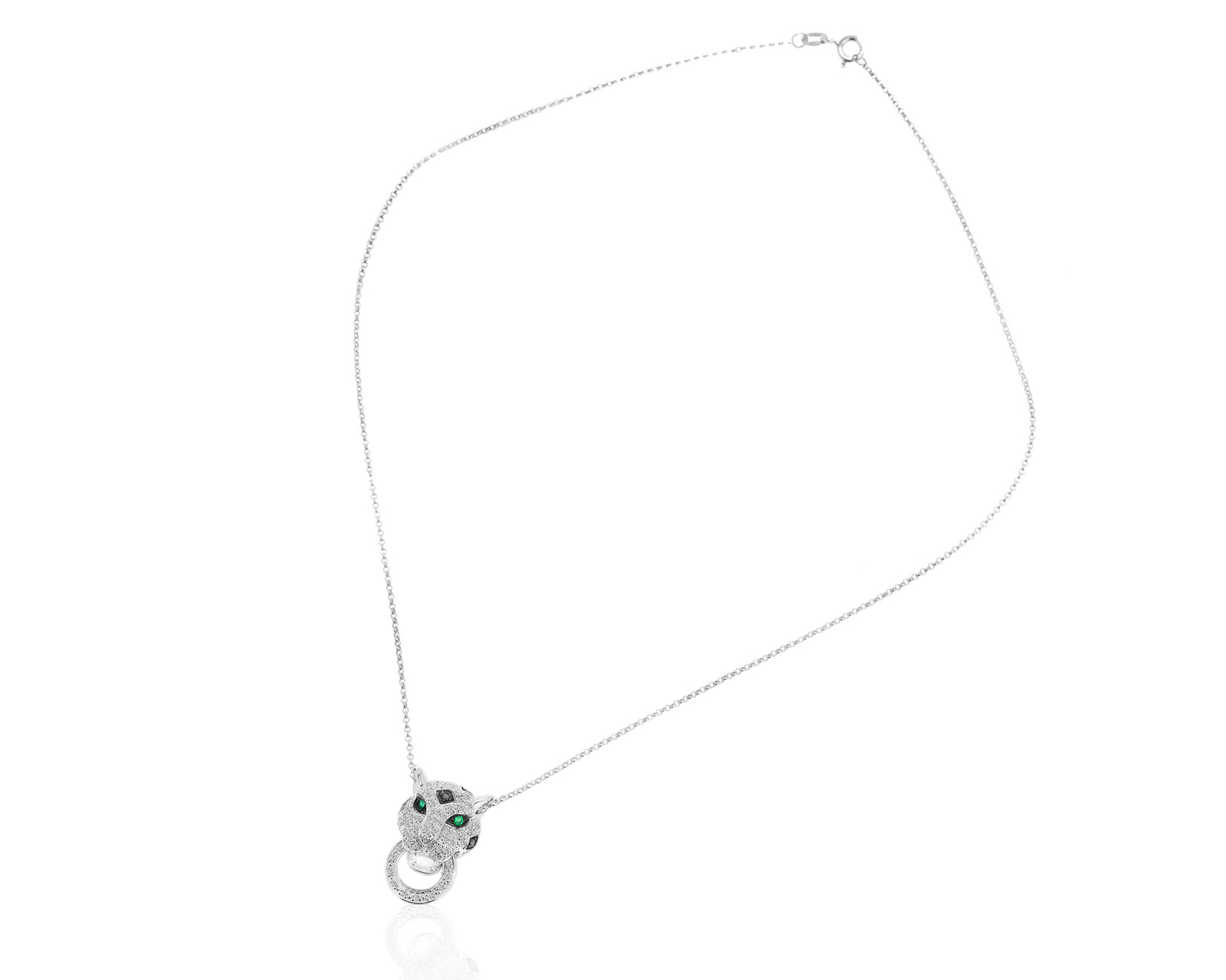 Очаровательный золотой кулон с бриллиантами 0.28ct