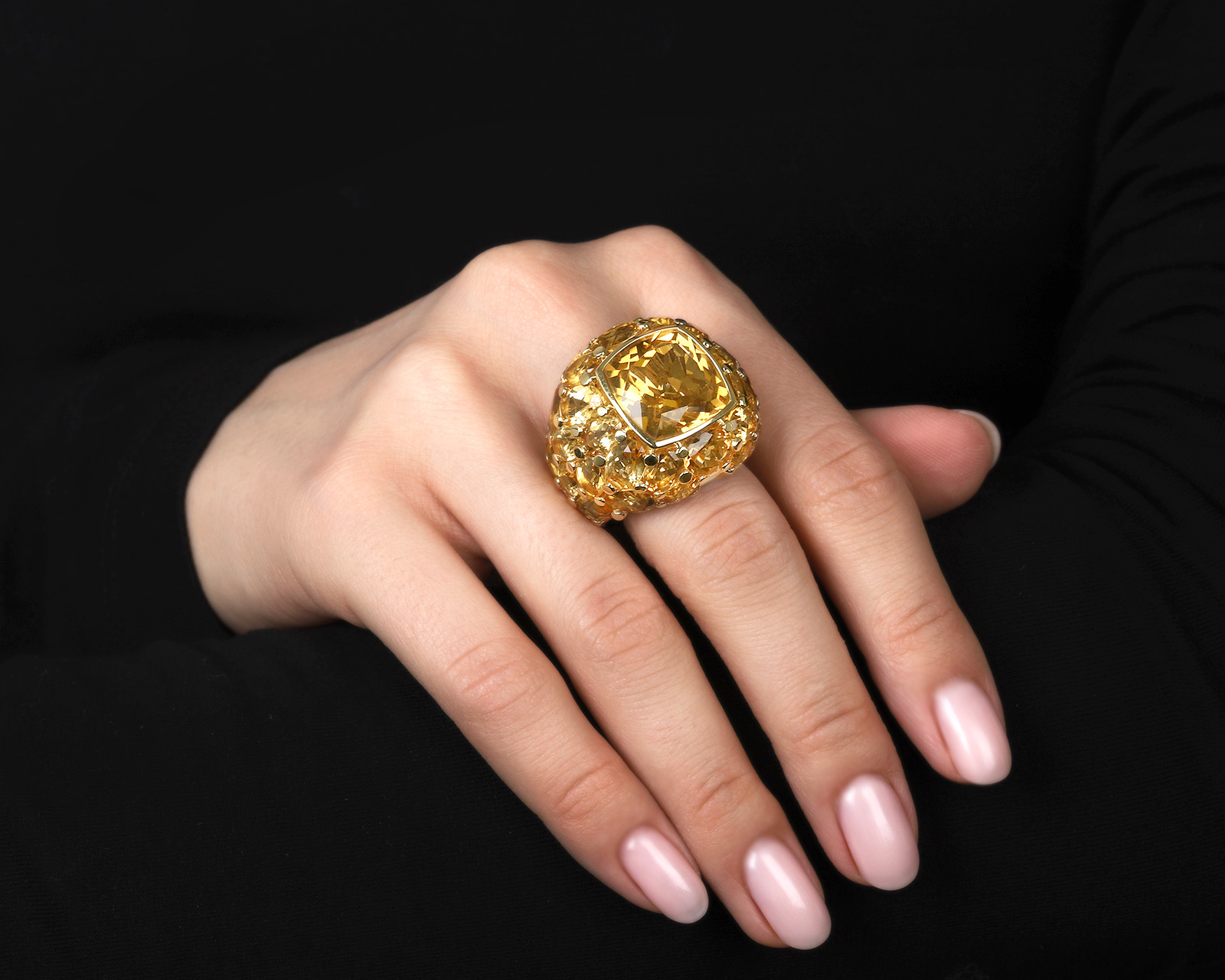 Оригинальное золотое кольцо MiMi Milano