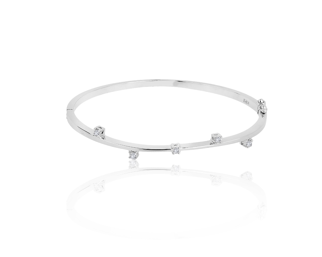 Итальянский золотой браслет с бриллиантами 0.17ct 240919/7