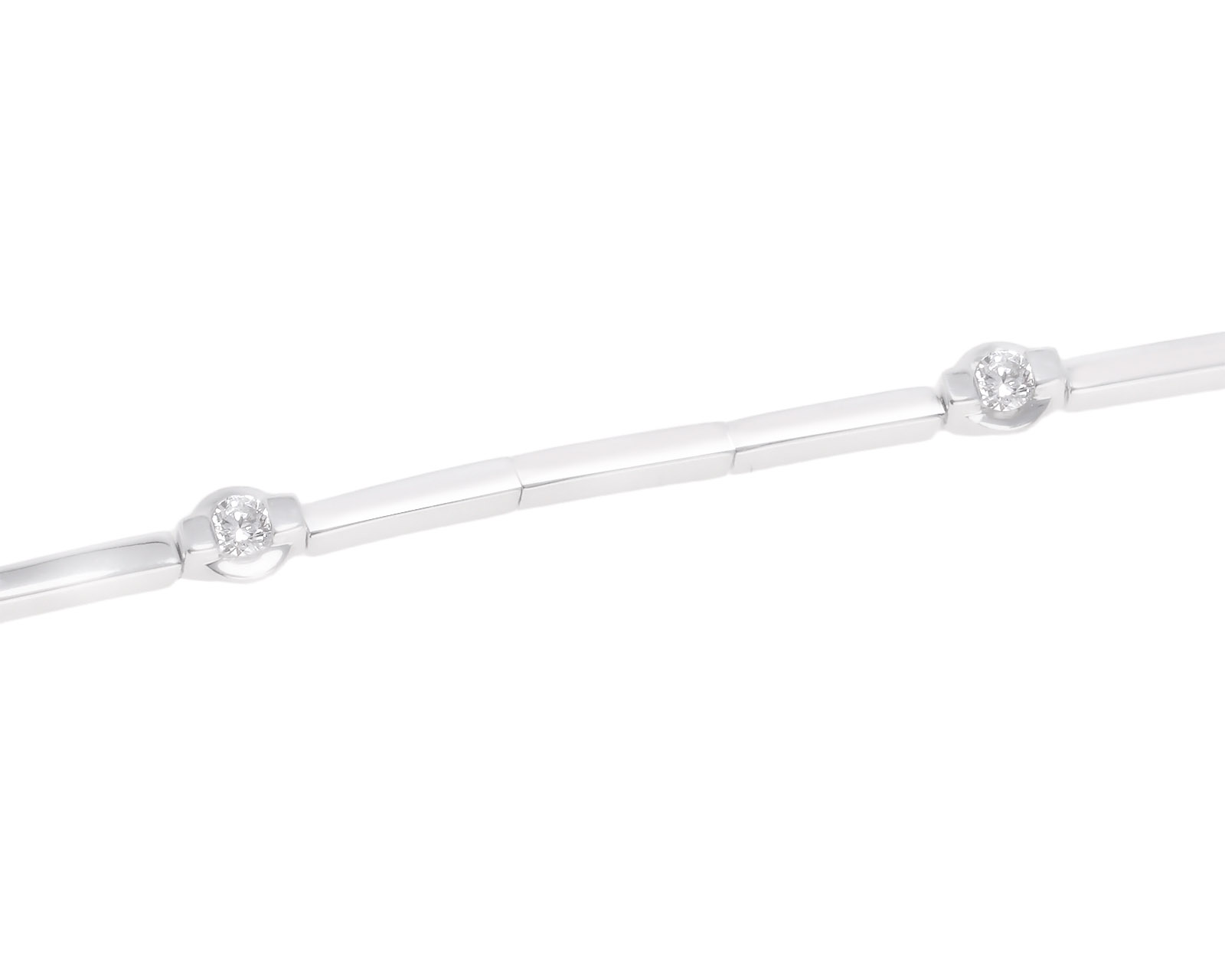 Оригинальный золотой браслет с бриллиантами 0.39ct Diamanti