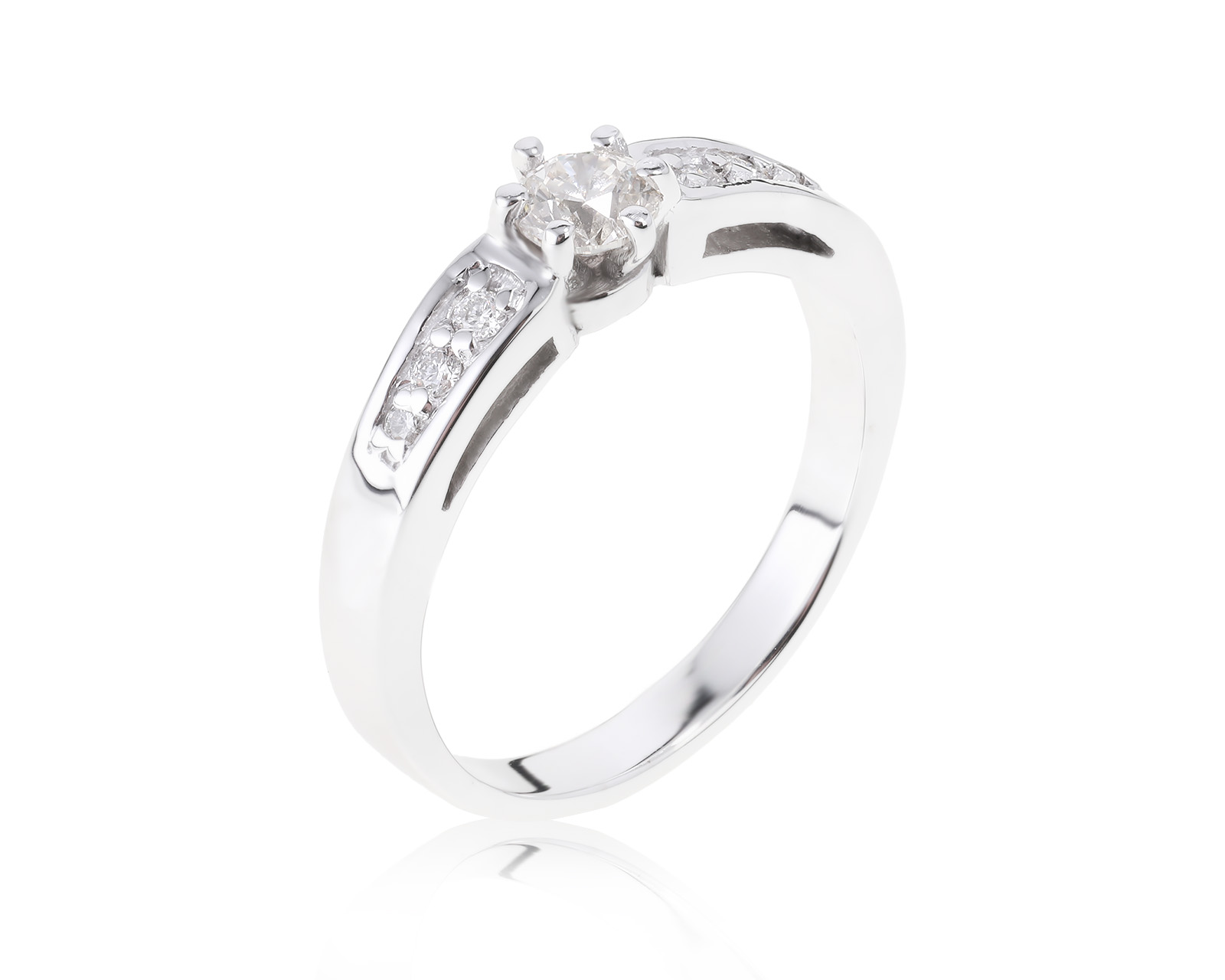 Оригинальное золотое кольцо ЭПЛ Якутские бриллианты 191122/5