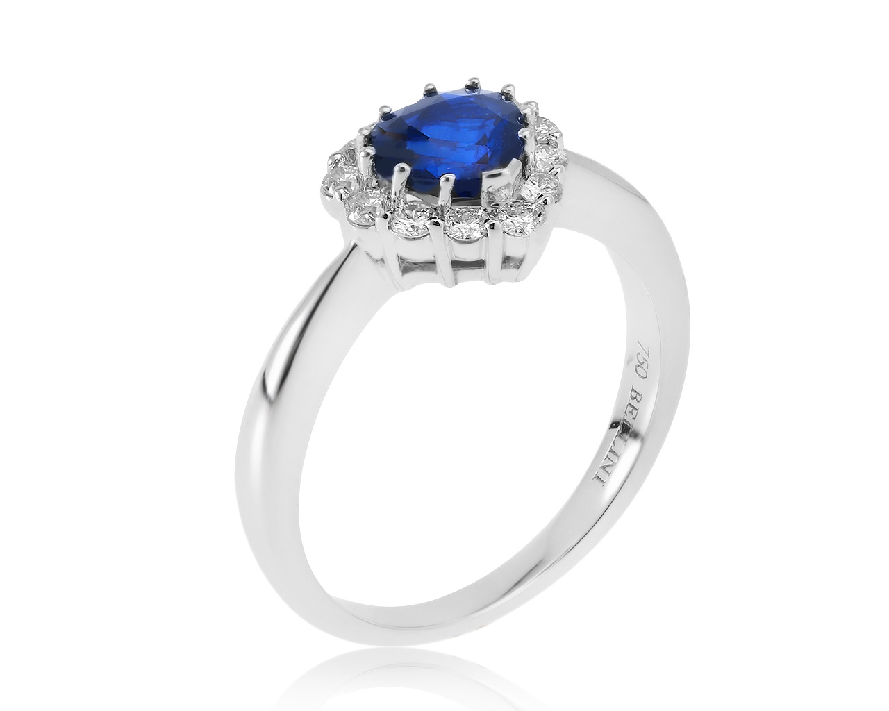 Оригинальное золотое кольцо с сапфиром 0.94ct Bellini 011220/3