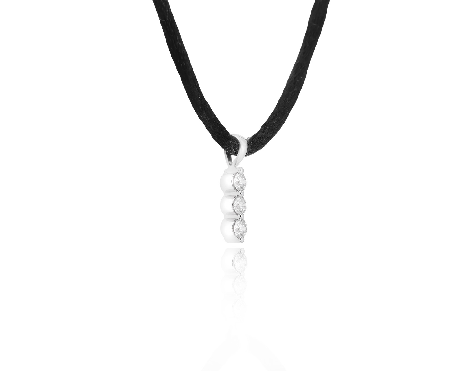 Золотой кулон с бриллиантами 0.39ct