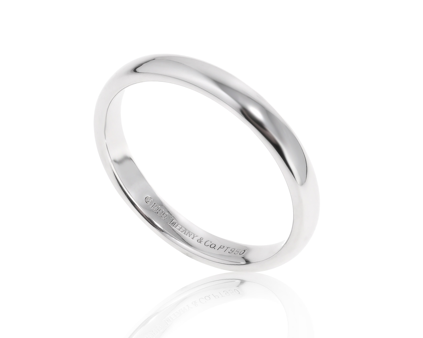 Оригинальное платиновое кольцо Tiffany&Co Forever 140125/3