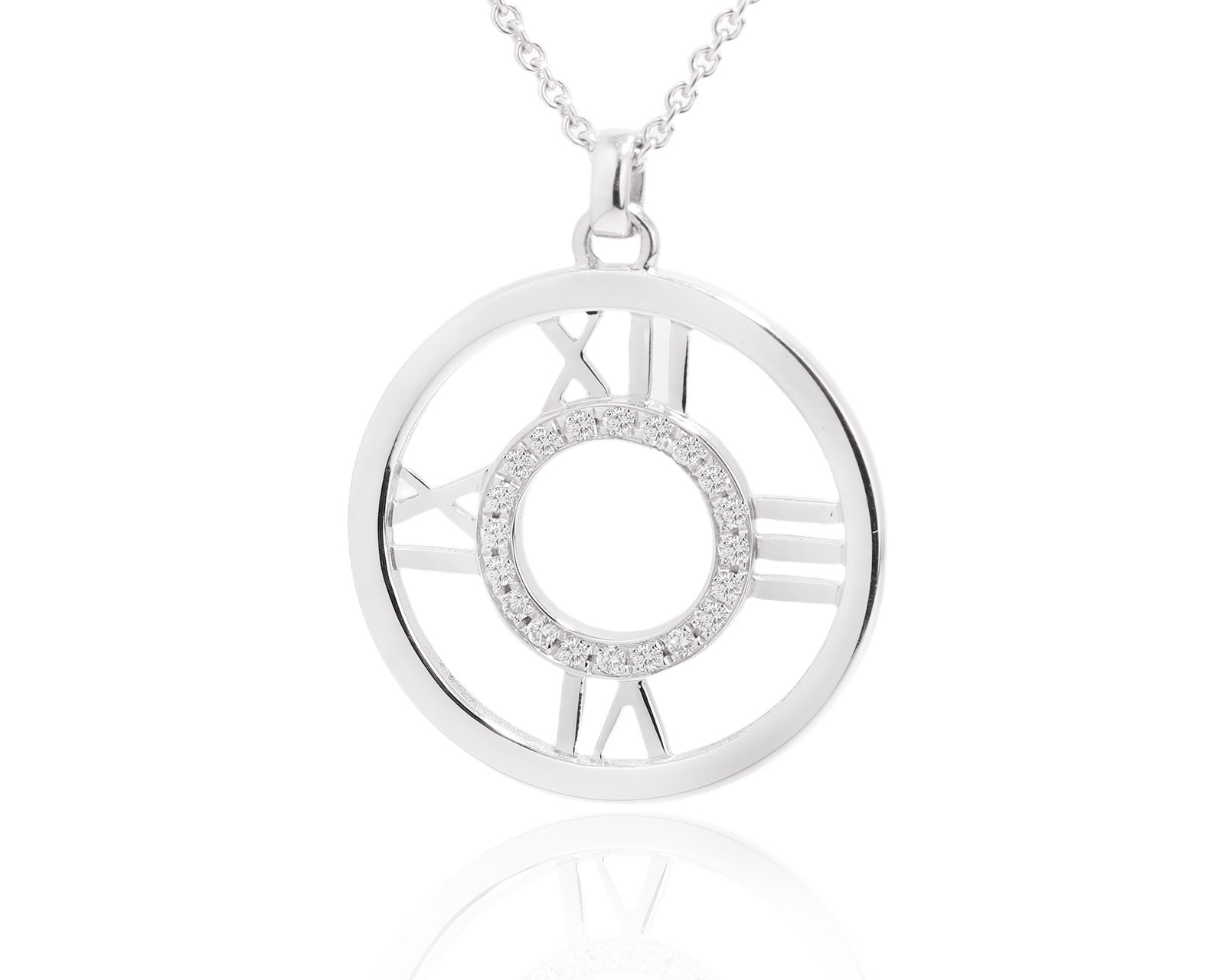 Оригинальное золотое колье с бриллиантами 0.20ct Tiffany&Co Atlas 070325/5 Оригинальное золотое колье с бриллиантами 0.20ct Tiffany&Co Atlas 070325/5