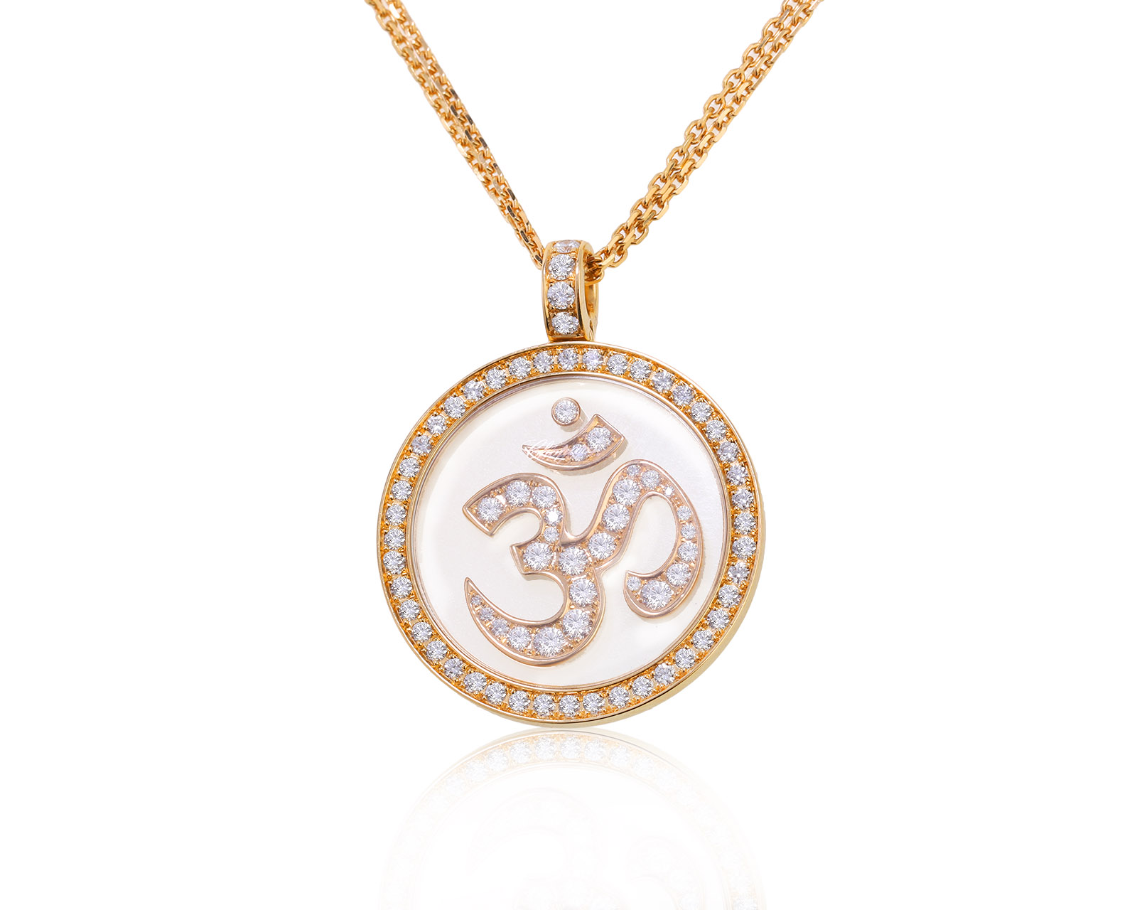 Оригинальный золотой кулон Chopard Happy Diamonds 280322/4 Оригинальный золотой кулон Chopard Happy Diamonds 280322/4