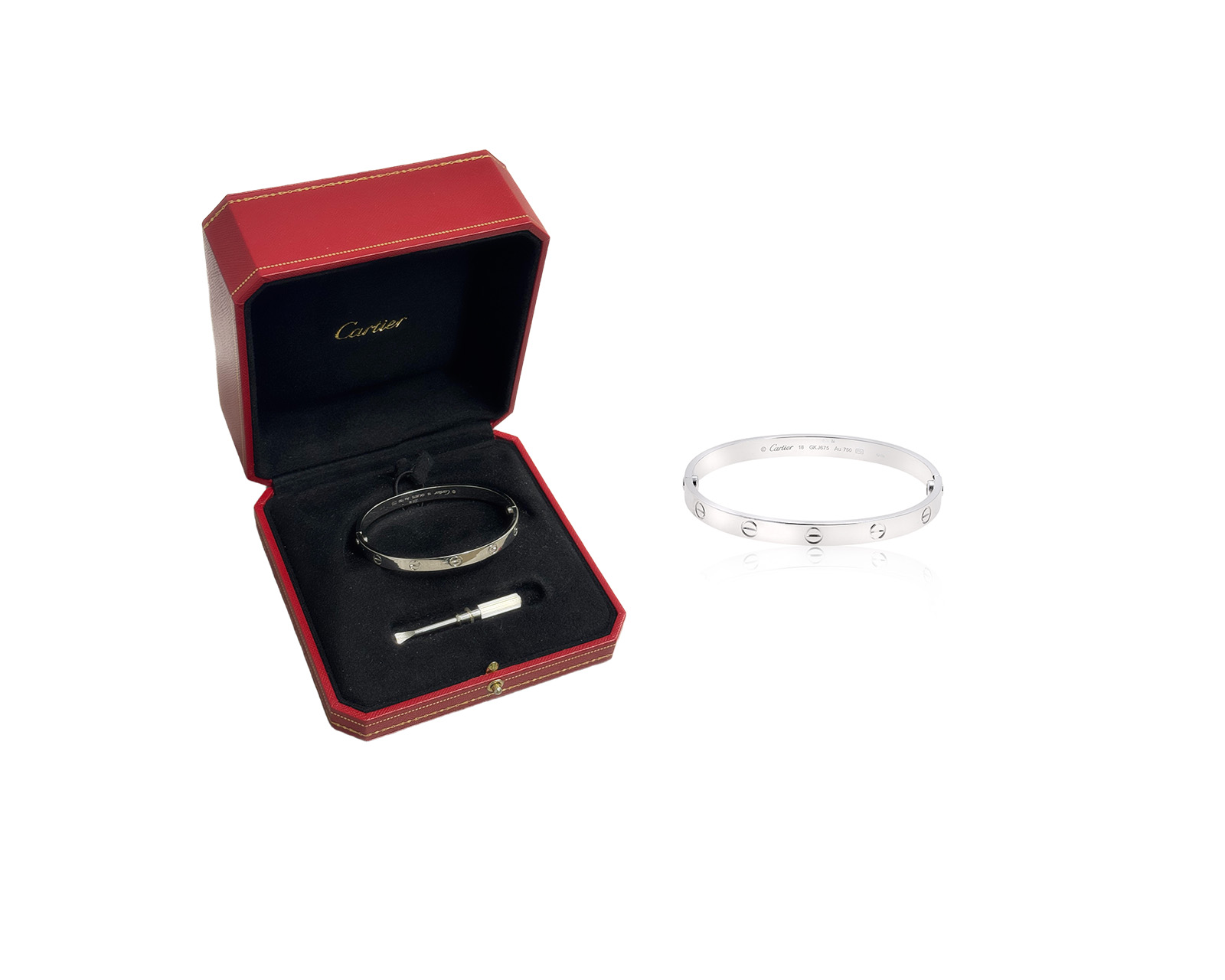 Оригинальный золотой браслет Cartier Love Classic