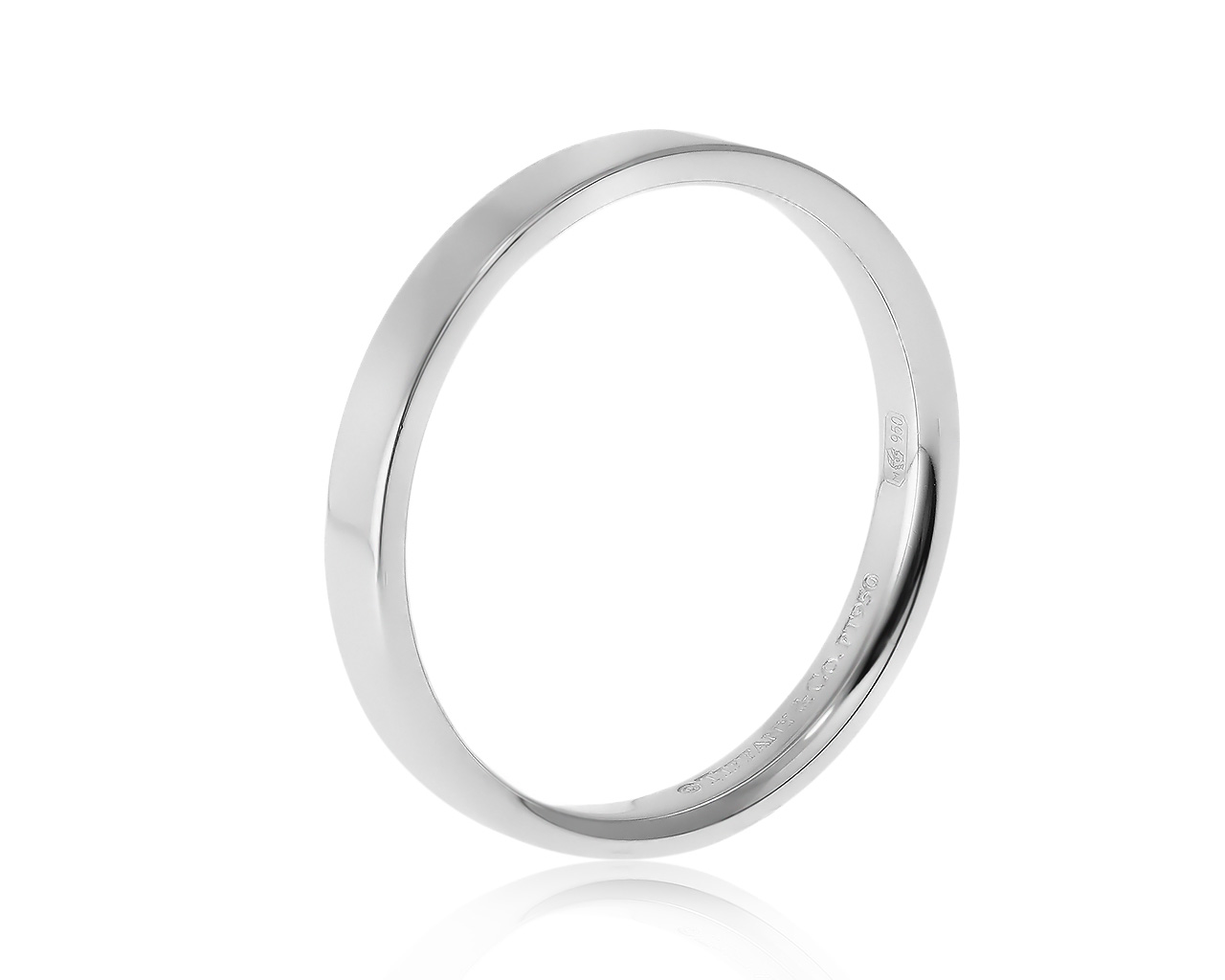 Оригинальное платиновое кольцо Tiffany&Co 240121/9