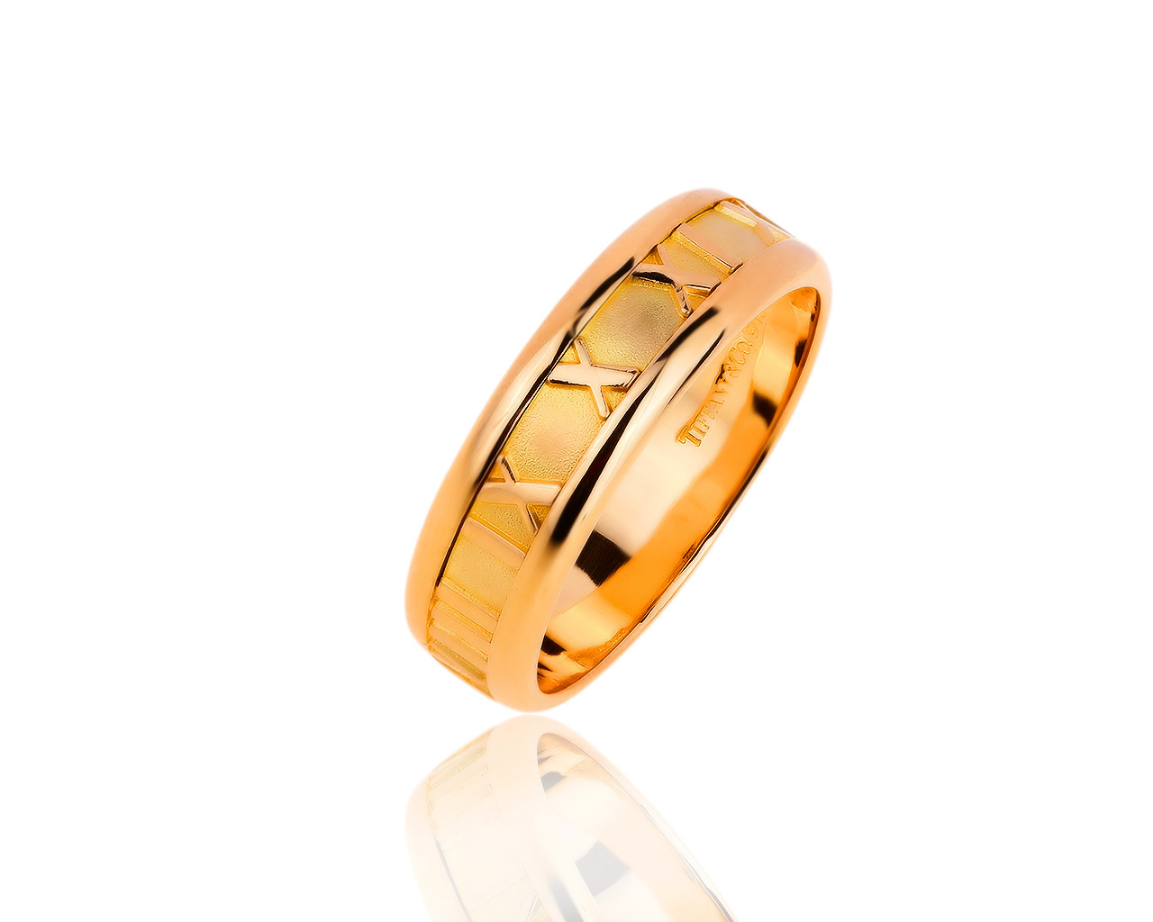 Оригинальное золотое кольцо Tiffany&Co 151119/8