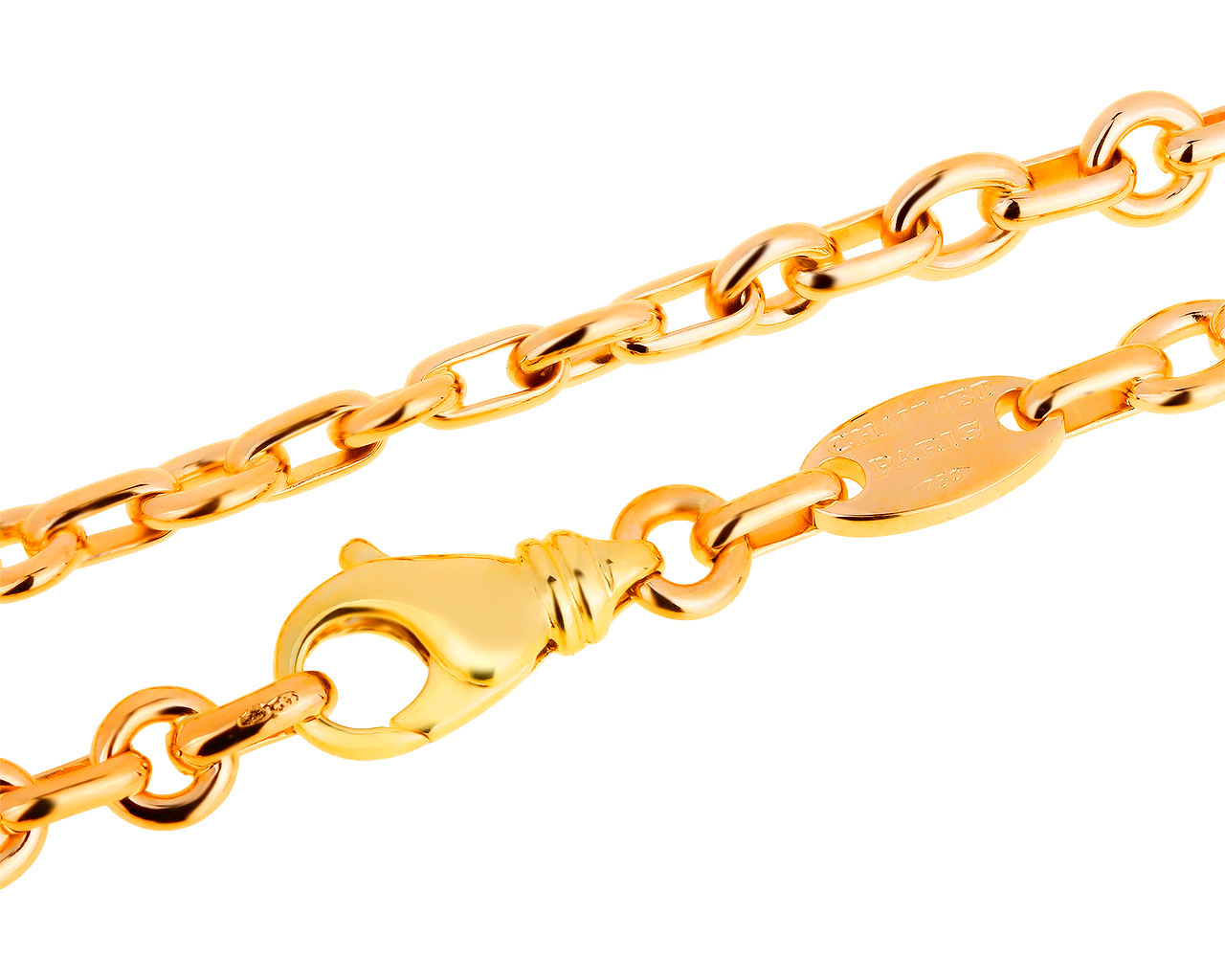 Оригинальная золотая цепь Chaumet 130519/5