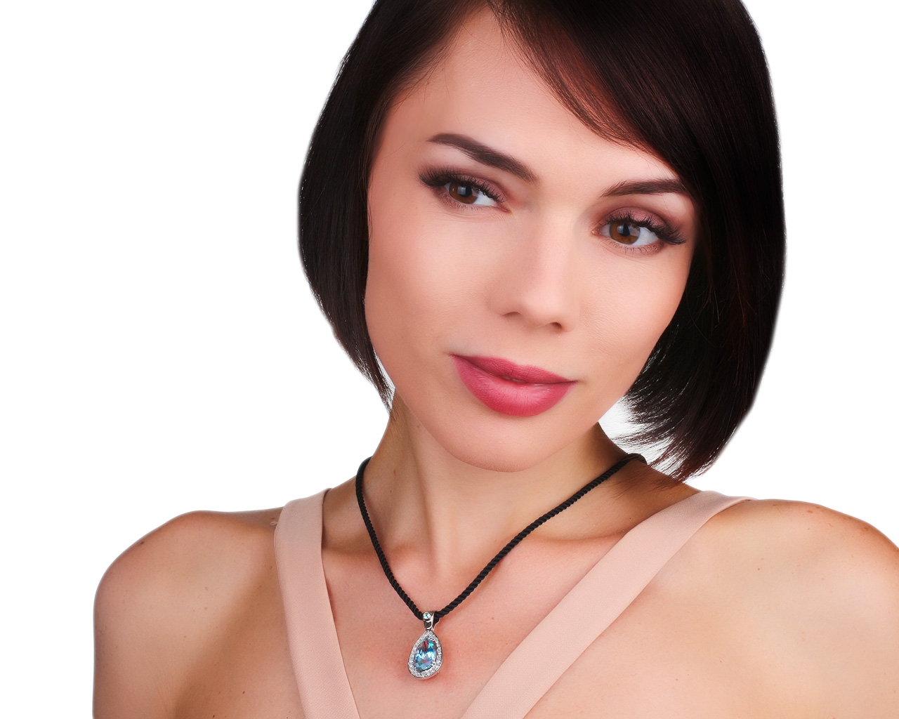 Безупречный золотой кулон с аквамарином 7.24ct и бриллиантами 0.51ct