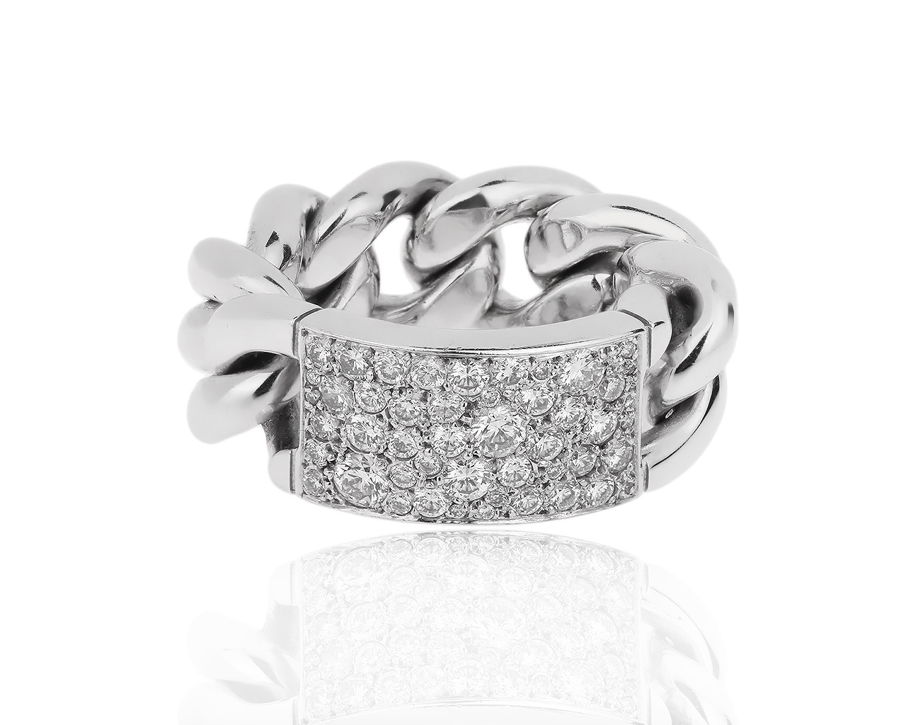Очаровательное золотое кольцо с бриллиантами 0.75ct Dior 180518/2