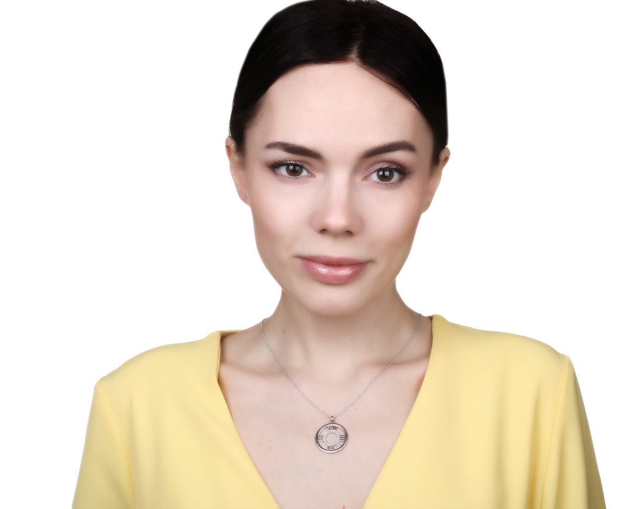 Оригинальный золотой кулон с бриллиантами 0.20ct Tiffany&Co