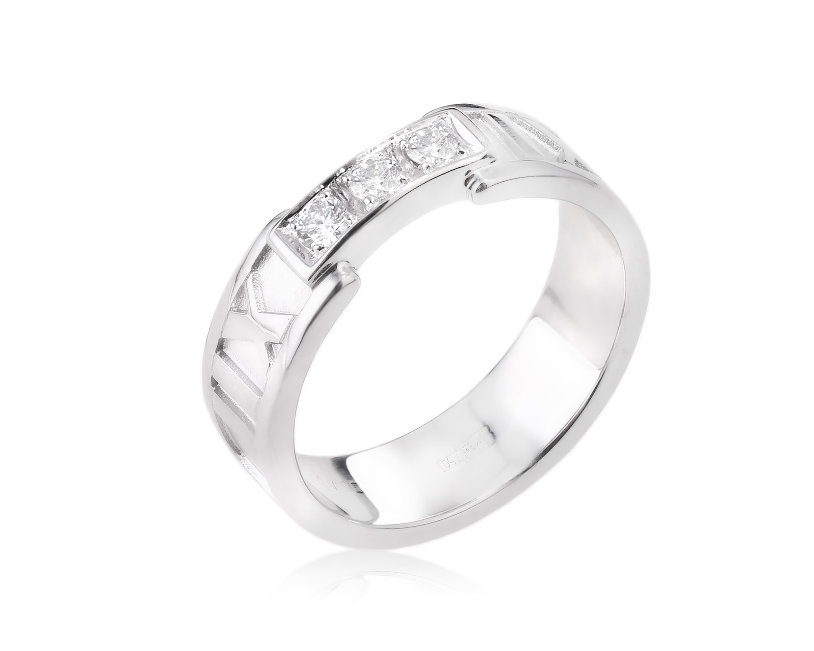 Оригинальное золотое кольцо Tiffany&Co Atlas 041123/3