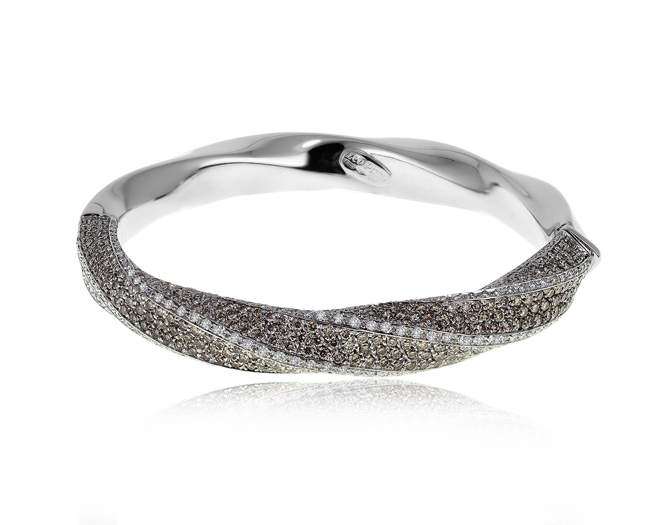 Оригинальный золотой браслет с бриллиантами 6.27ct Leo Pizzo 010221/10 Оригинальный золотой браслет с бриллиантами 6.27ct Leo Pizzo 010221/10