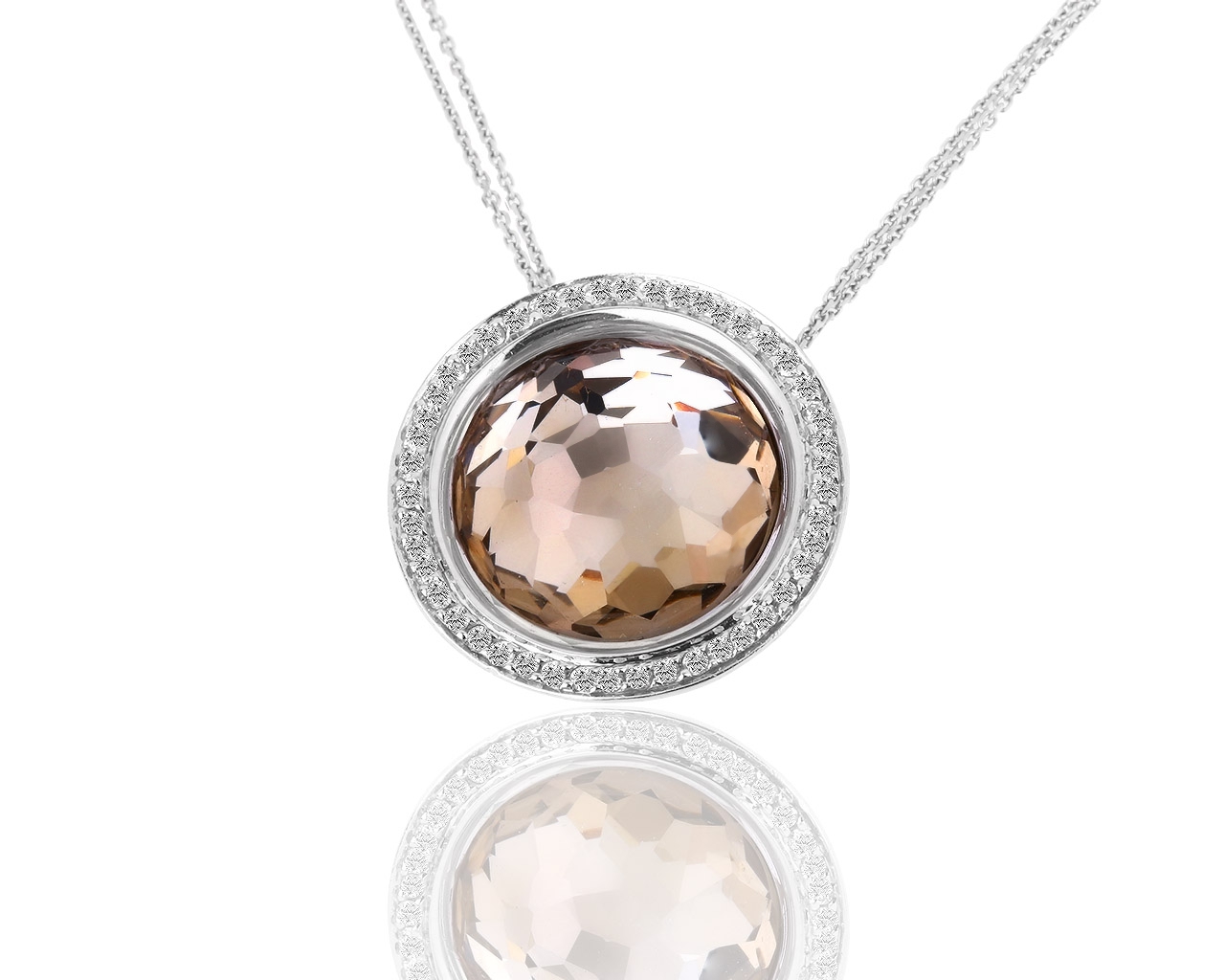 Золотой кулон с бриллиантами 0.43ct Giovanni Ferraris 261218/7