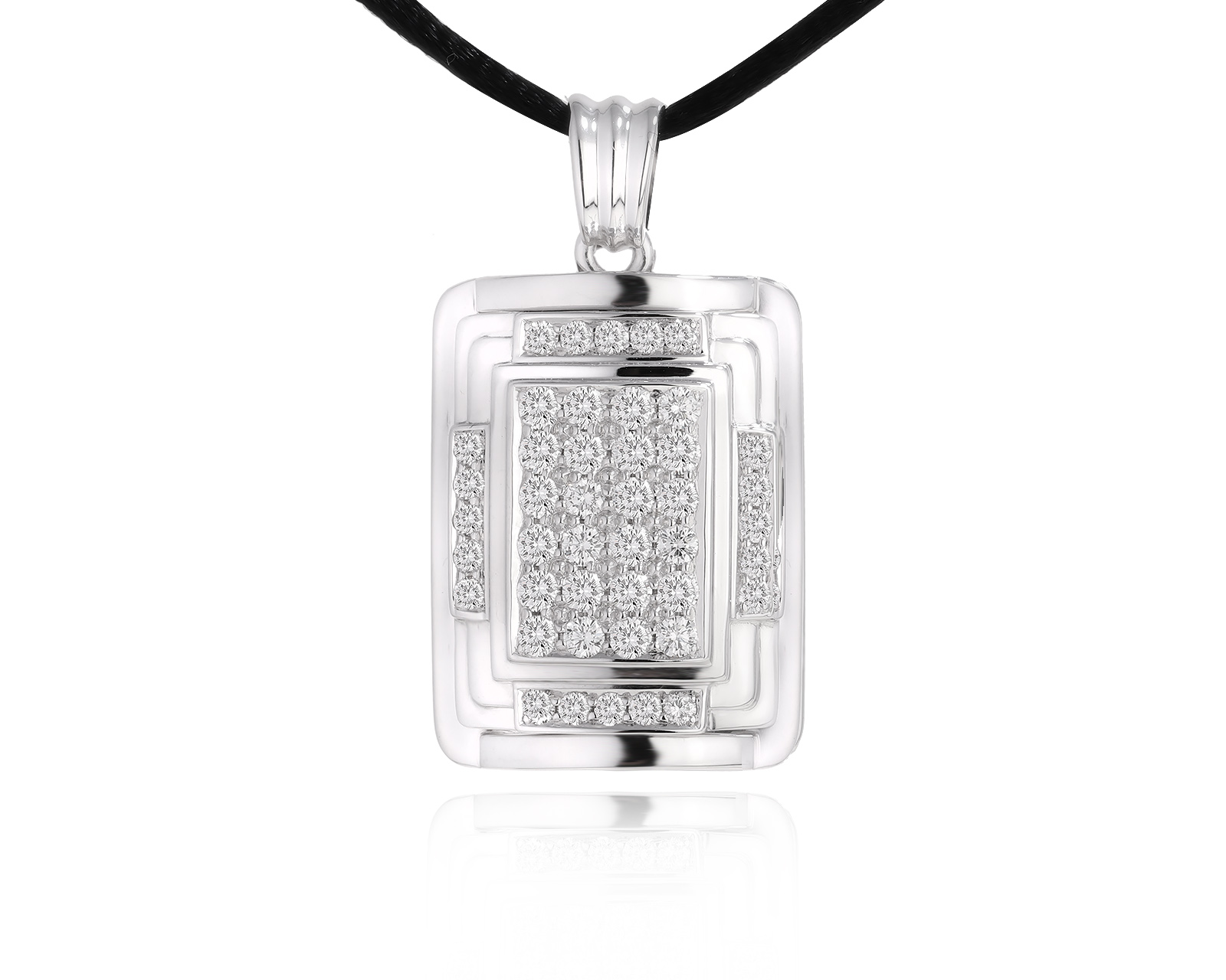 Золотой кулон с бриллиантами 1.96ct 231224/9