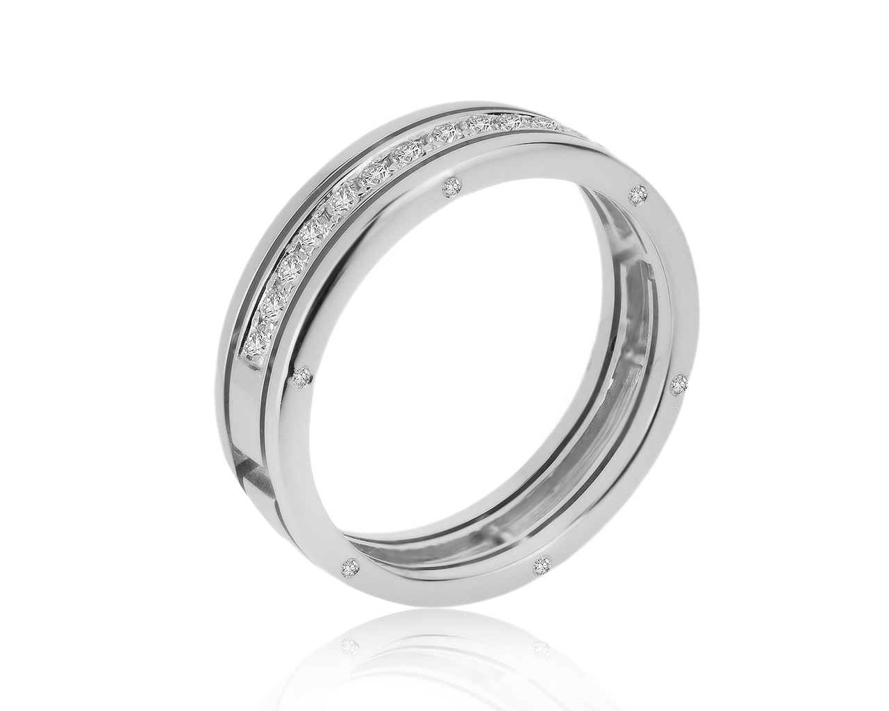 Потрясающее золотое кольцо с бриллиантами 0.29ct 210620/2