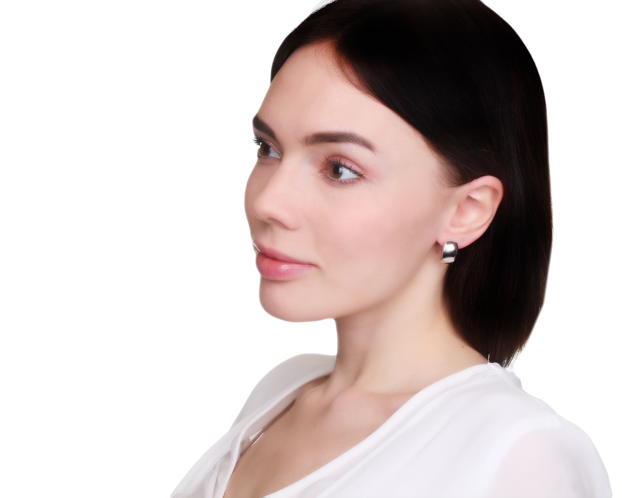 Оригинальные золотые серьги Cartier