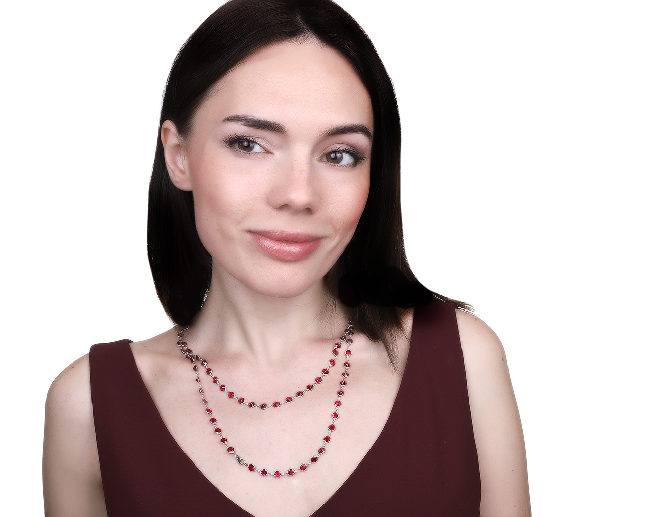 Шикарное золотое колье с турмалинами 50.52ct