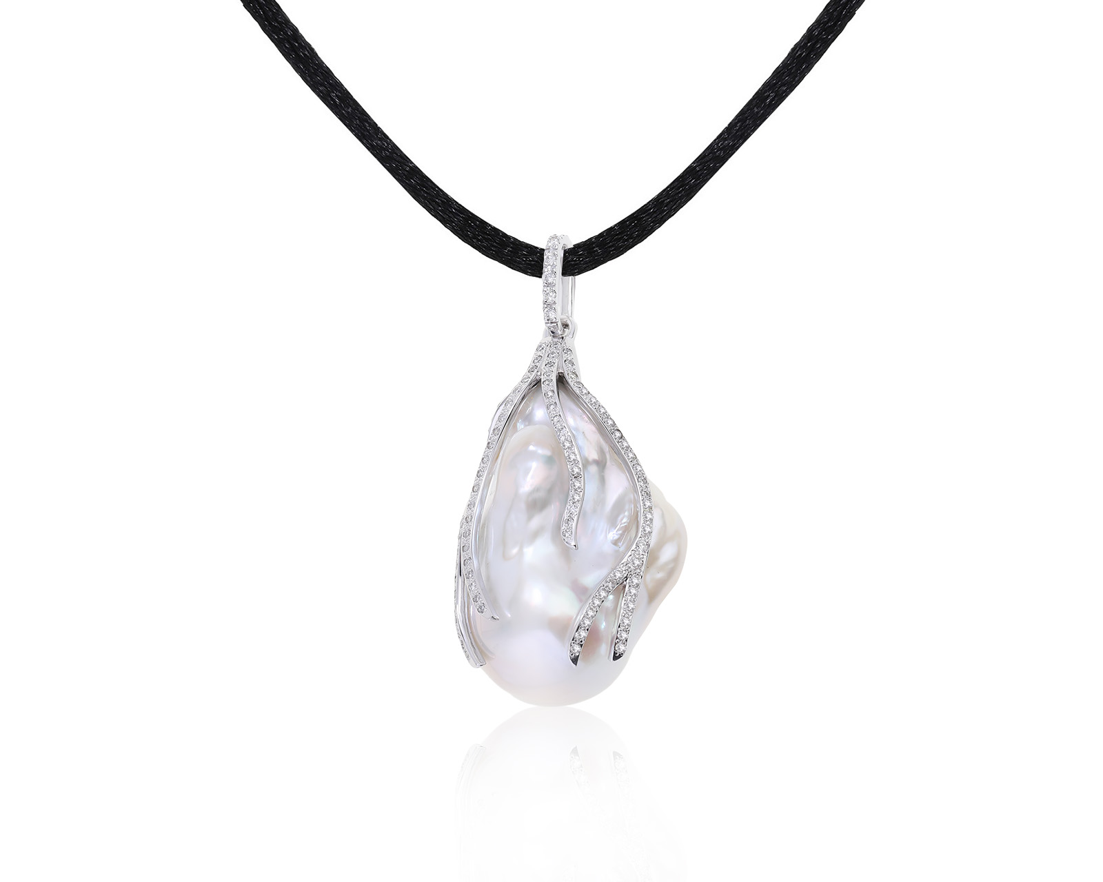 Великолепный золотой кулон с бриллиантами 0.53ct 240422/2