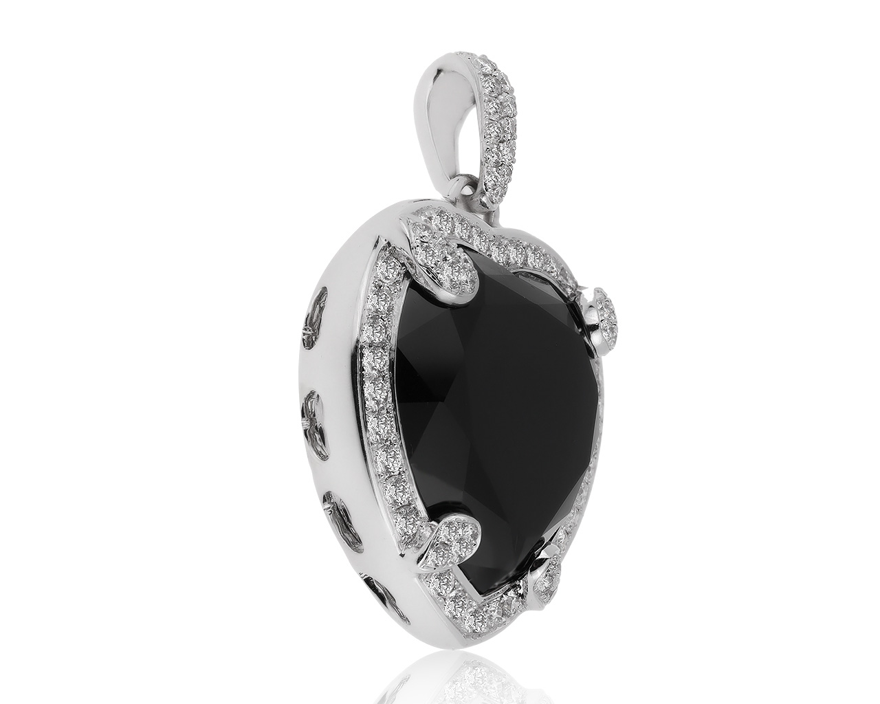 Оригинальный золотой кулон с ониксом 36.06ct Grimoldi Paceamore