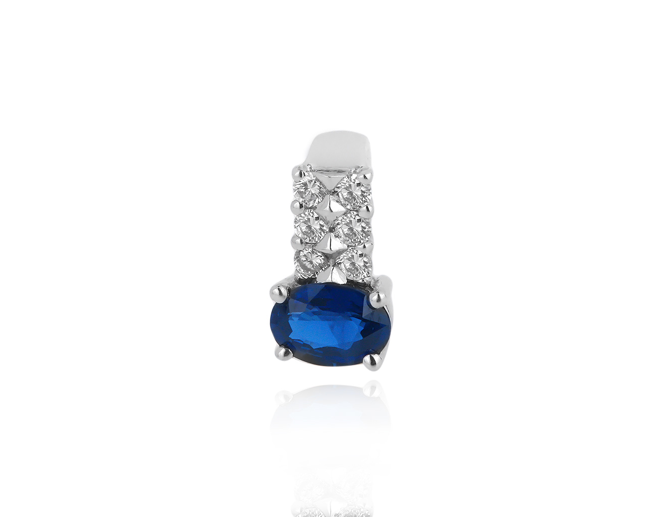 Оригинальный золотой кулон с сапфиром 0.59ct Mauro Conti 131219/5 Оригинальный золотой кулон с сапфиром 0.59ct Mauro Conti 131219/5