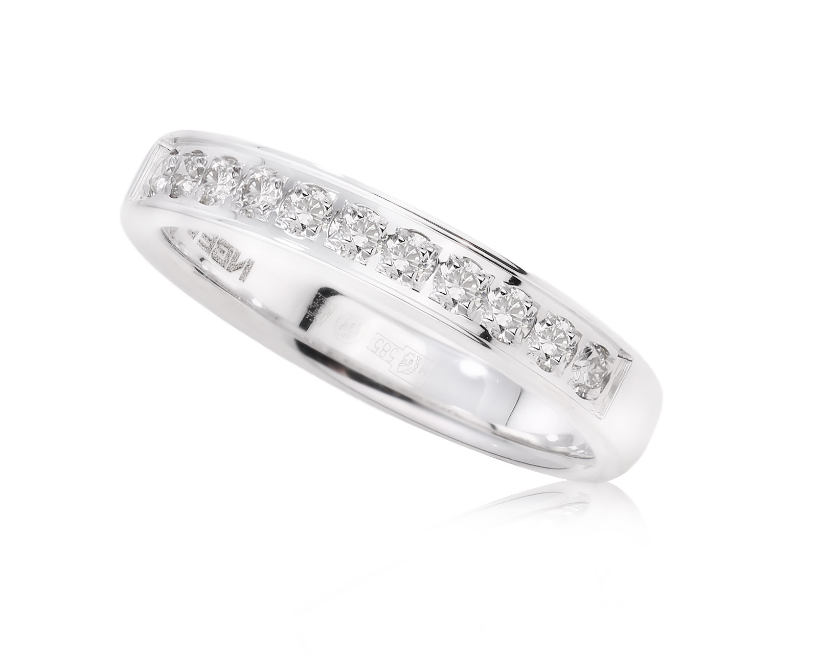 Золотое кольцо с бриллиантами 0.25ct