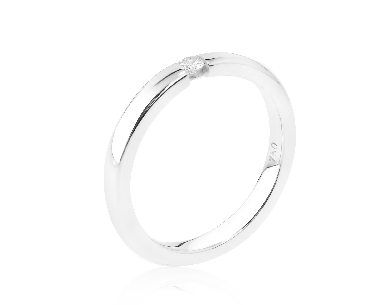 Богатое золотое кольцо с бриллиантом 0.09ct 020920/7 Богатое золотое кольцо с бриллиантом 0.09ct 020920/7
