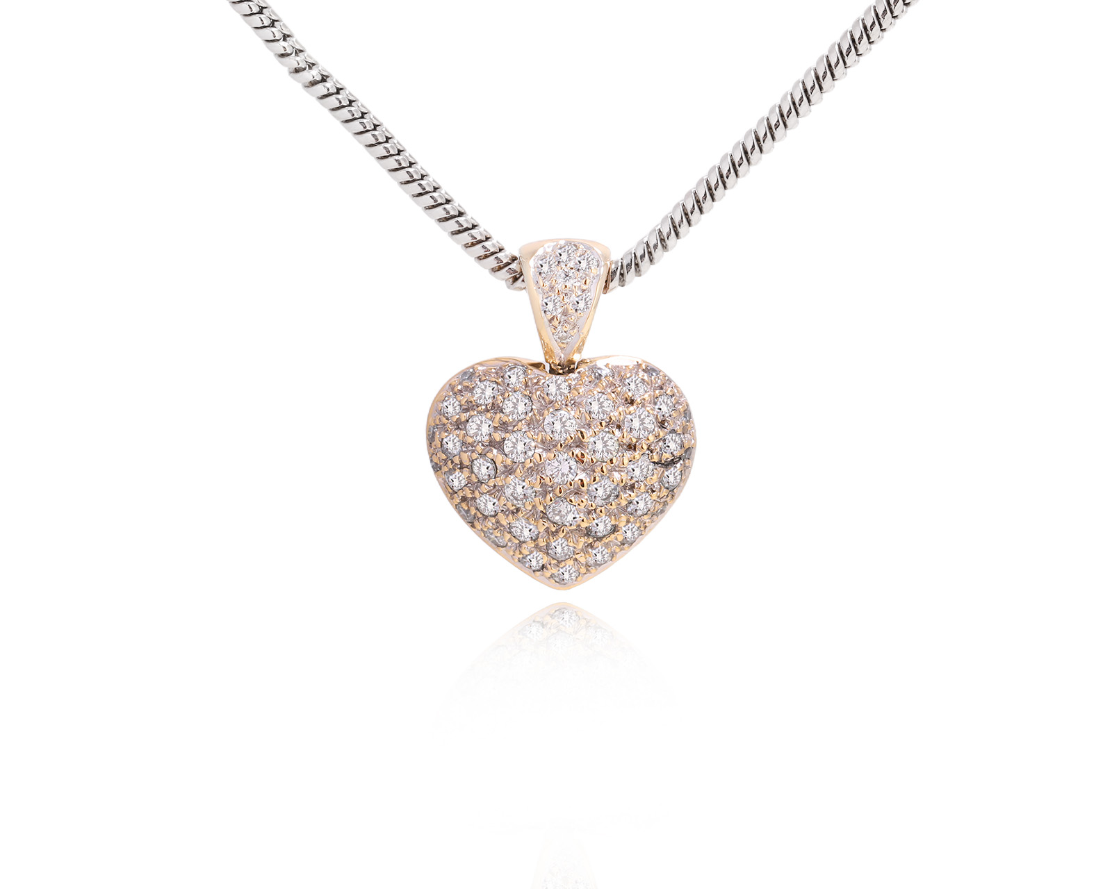 Золотой кулон с бриллиантами 0.62ct 220825/2