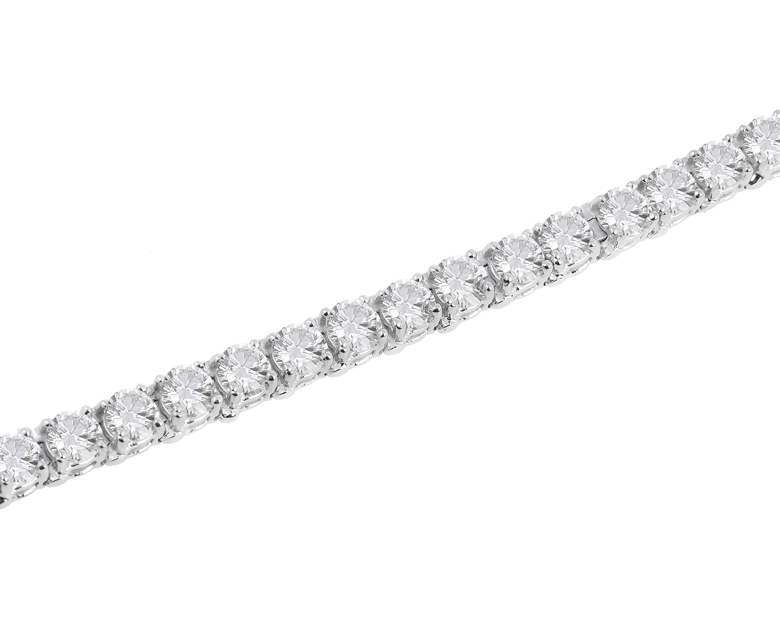 Роскошный золотой браслет с бриллиантами 9.88ct