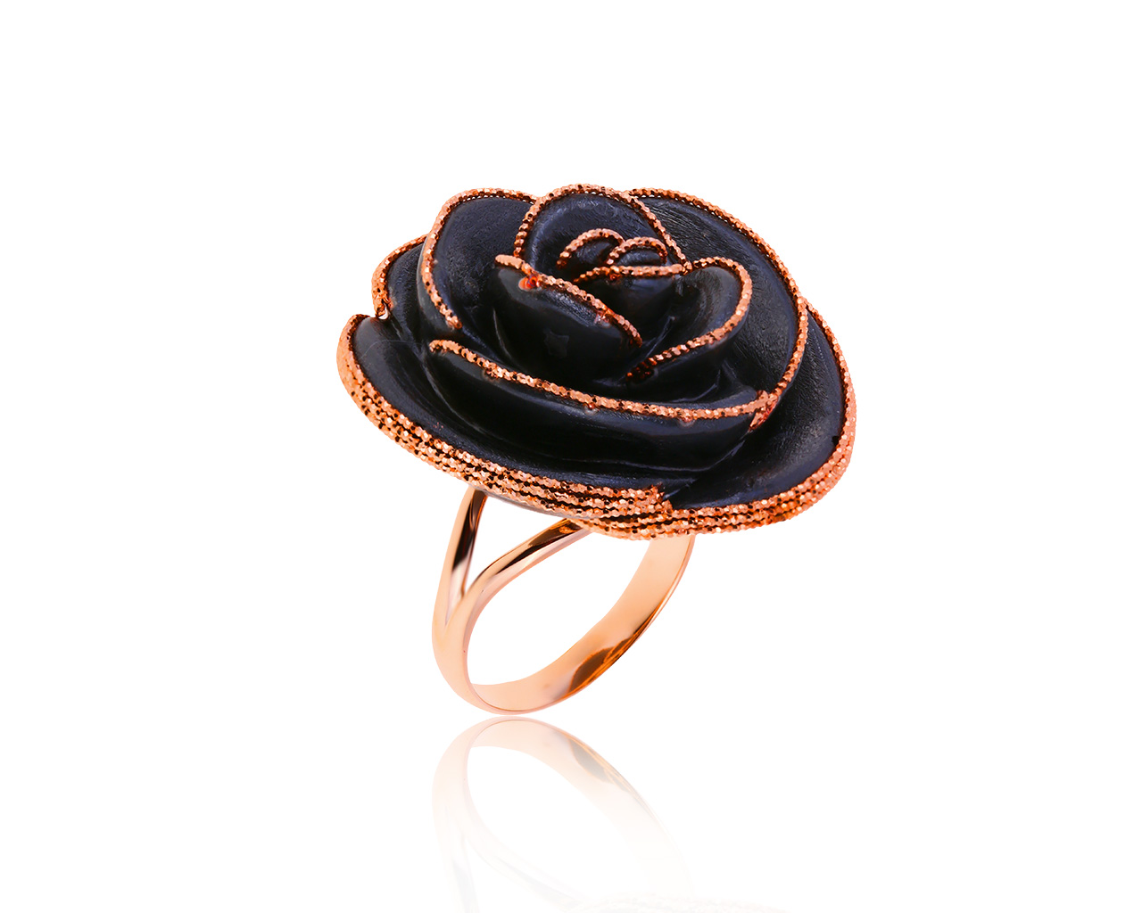 Оригинальное золотое кольцо L. Bernardo 241219/12