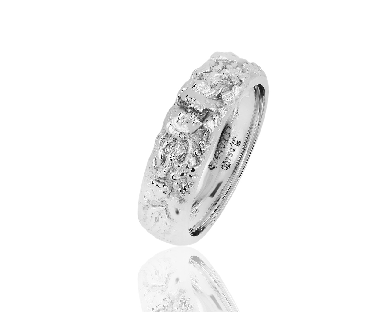 Потрясающее золотое кольцо Carrera y Carrera Promesa 270619/15