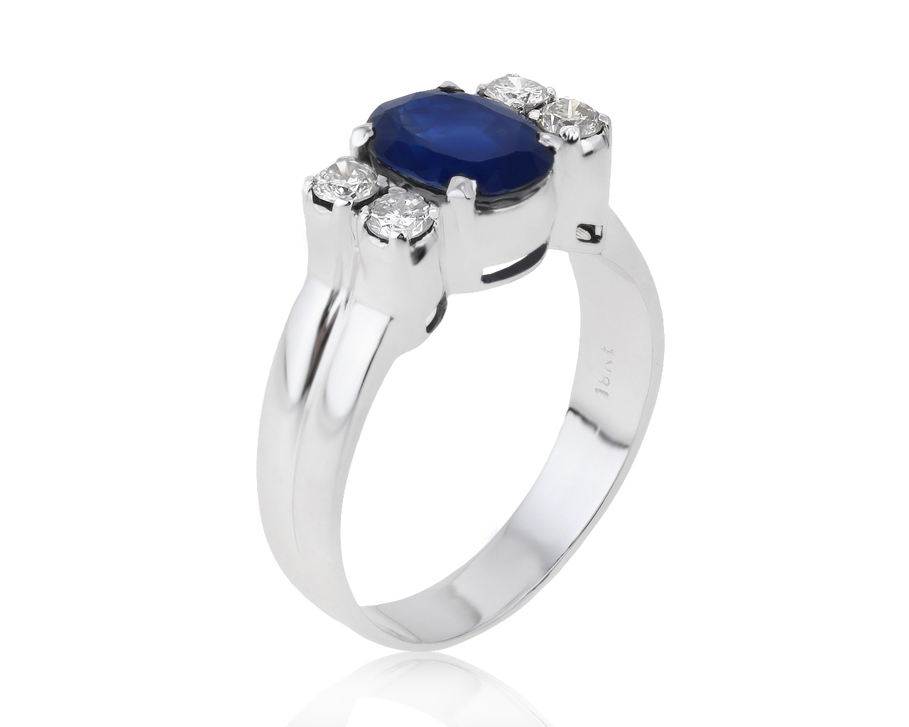 Изумительное золотое кольцо с сапфиром 2.23ct 280521/46