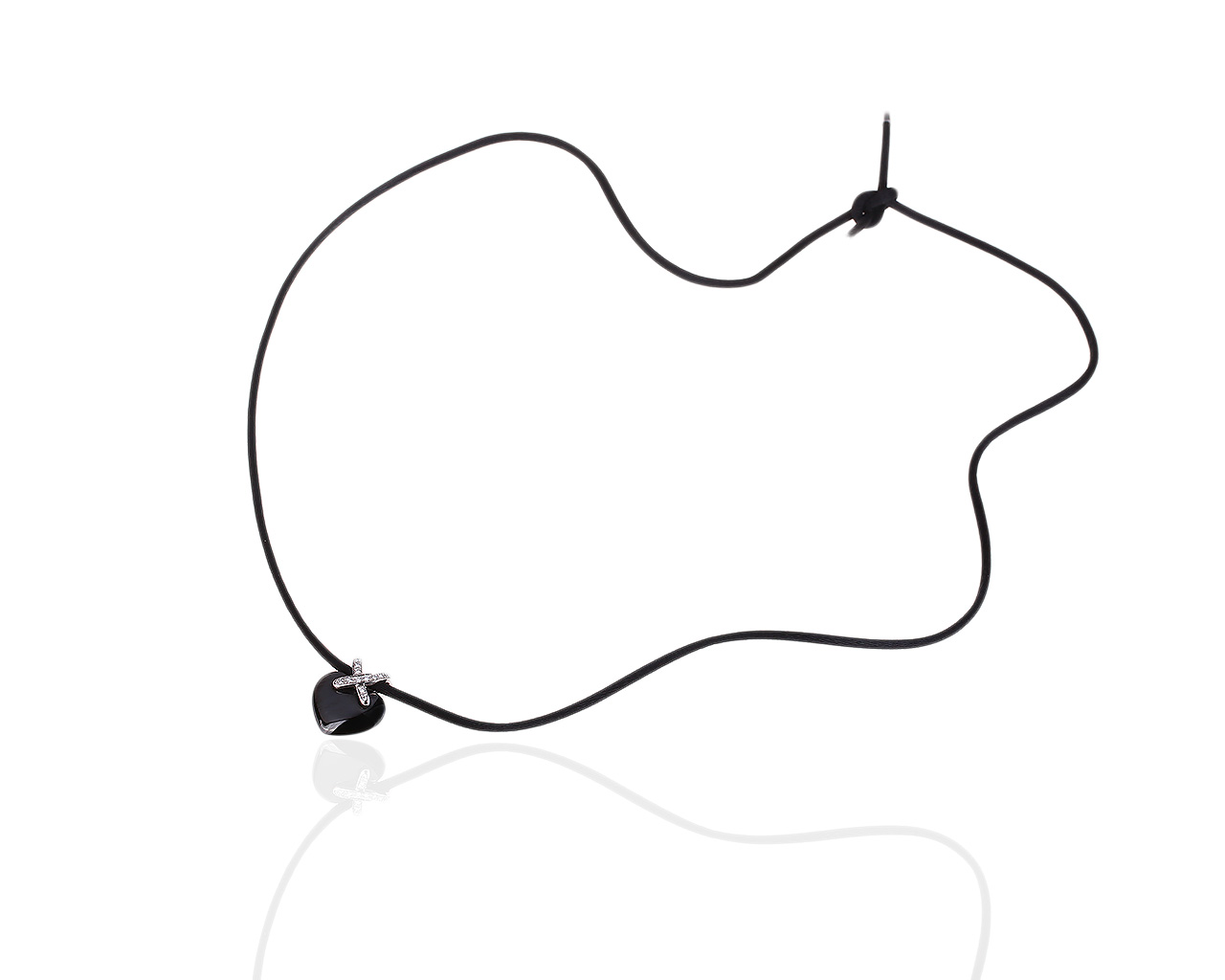 Золотая подвеска с бриллиантами 0.15ct Chaumet Liens