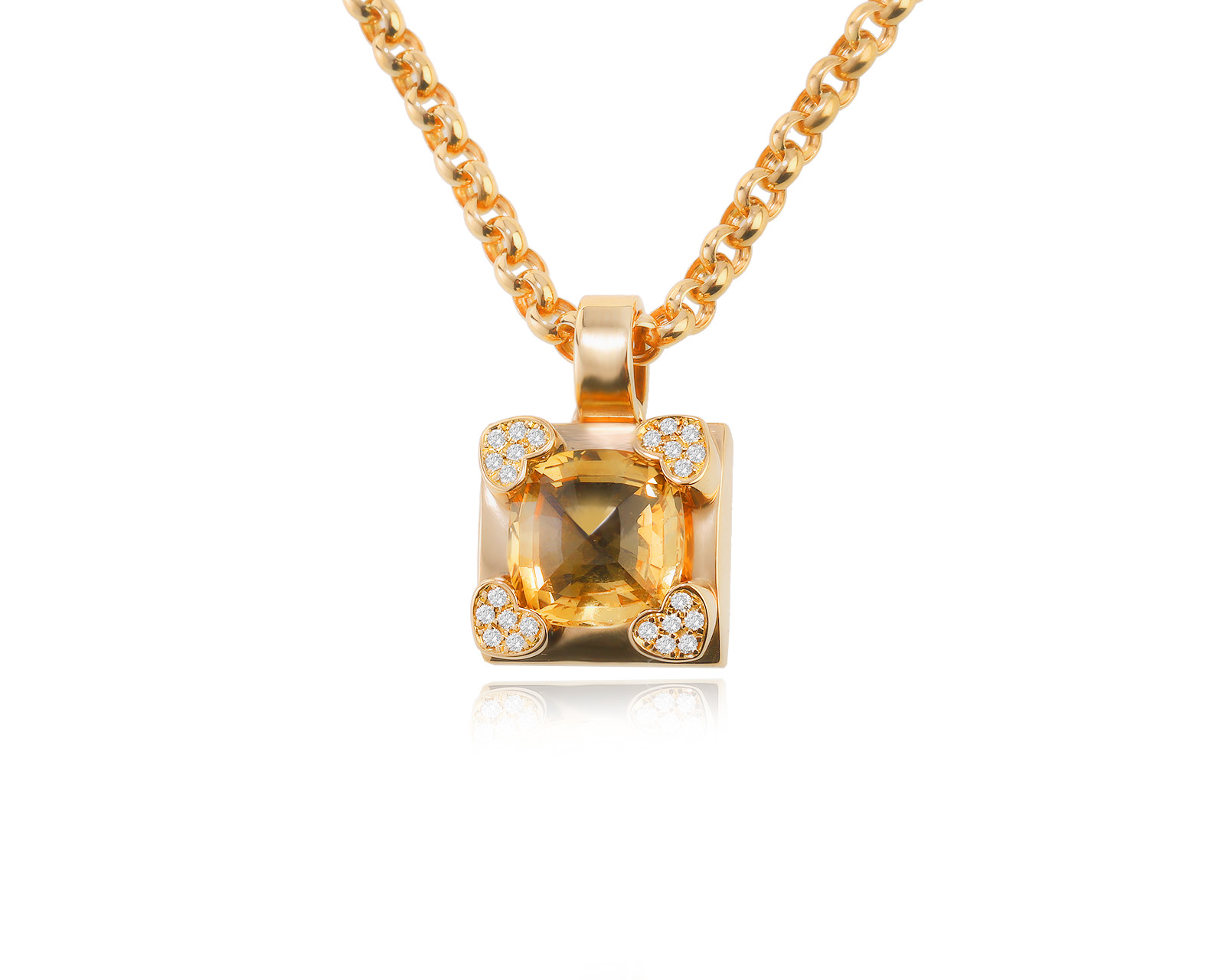 Оригинальный золотой кулон Chopard Rainbow 310823/18 Оригинальный золотой кулон Chopard Rainbow 310823/18