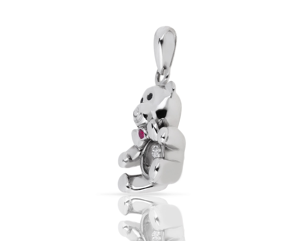 Прекрасная золотая подвеска Chopard Happy Bear