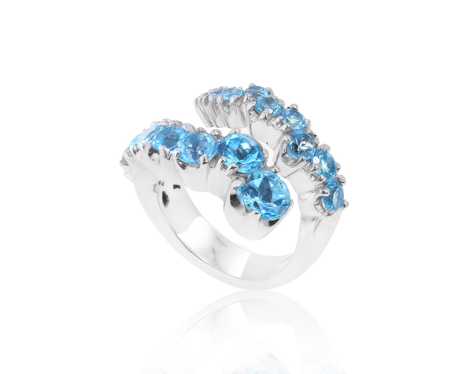 Оригинальное золотое кольцо Pasquale Bruni Sun Ray 140822/1