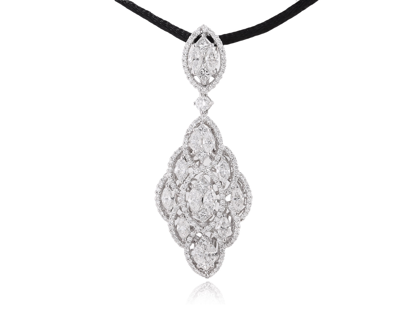 Золотой кулон с бриллиантами 4.65ct Evgeny Matveev 021025/3