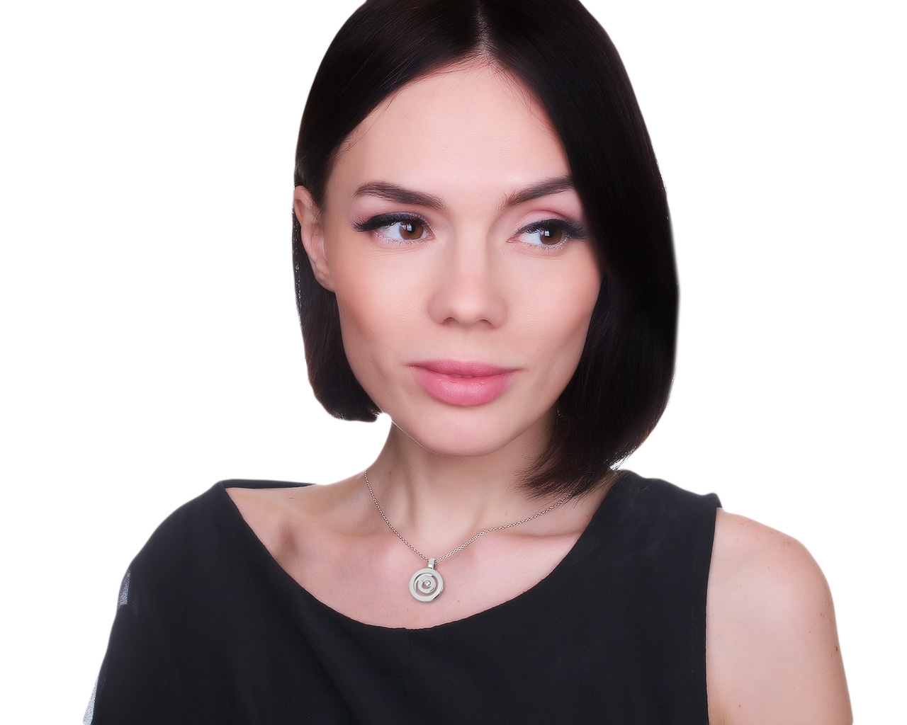 Оригинальный золотой кулон с бриллиантом 0.10ct Chopard