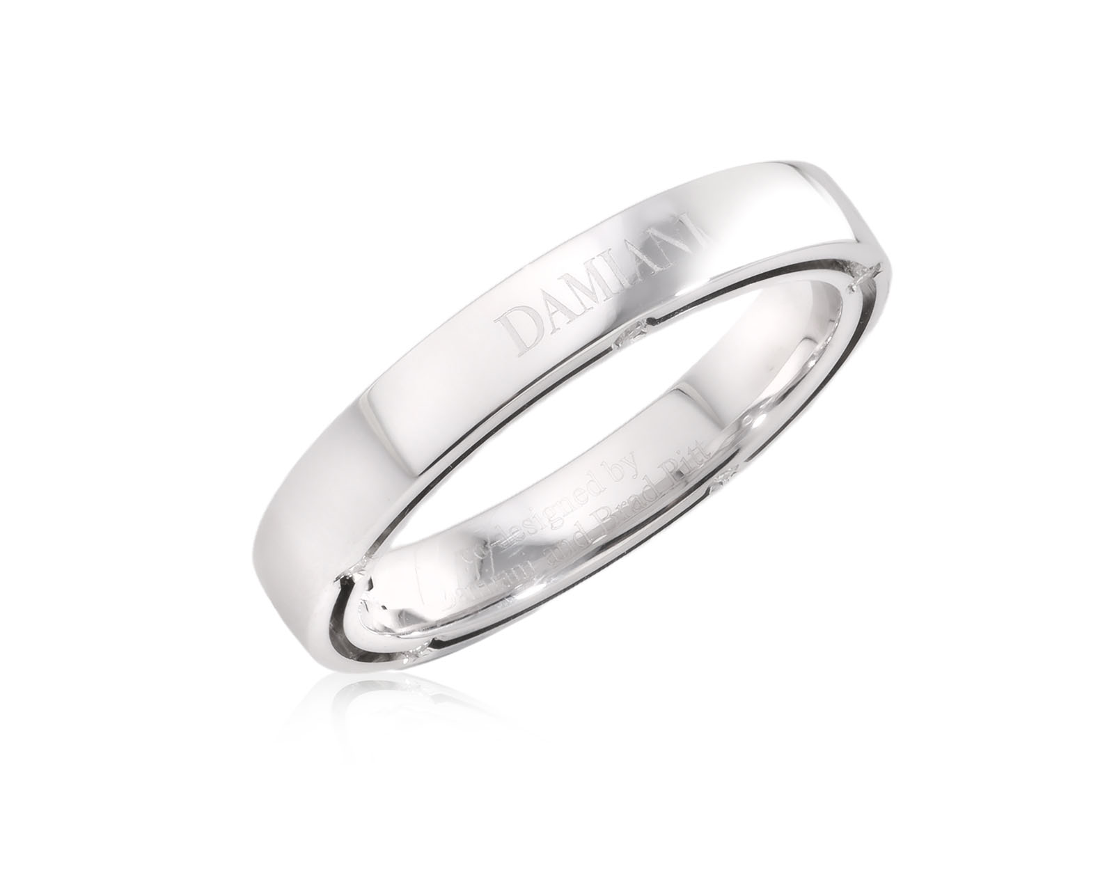Оригинальное золотое кольцо с бриллиантами 0.09ct Damiani D.Side 201225/2