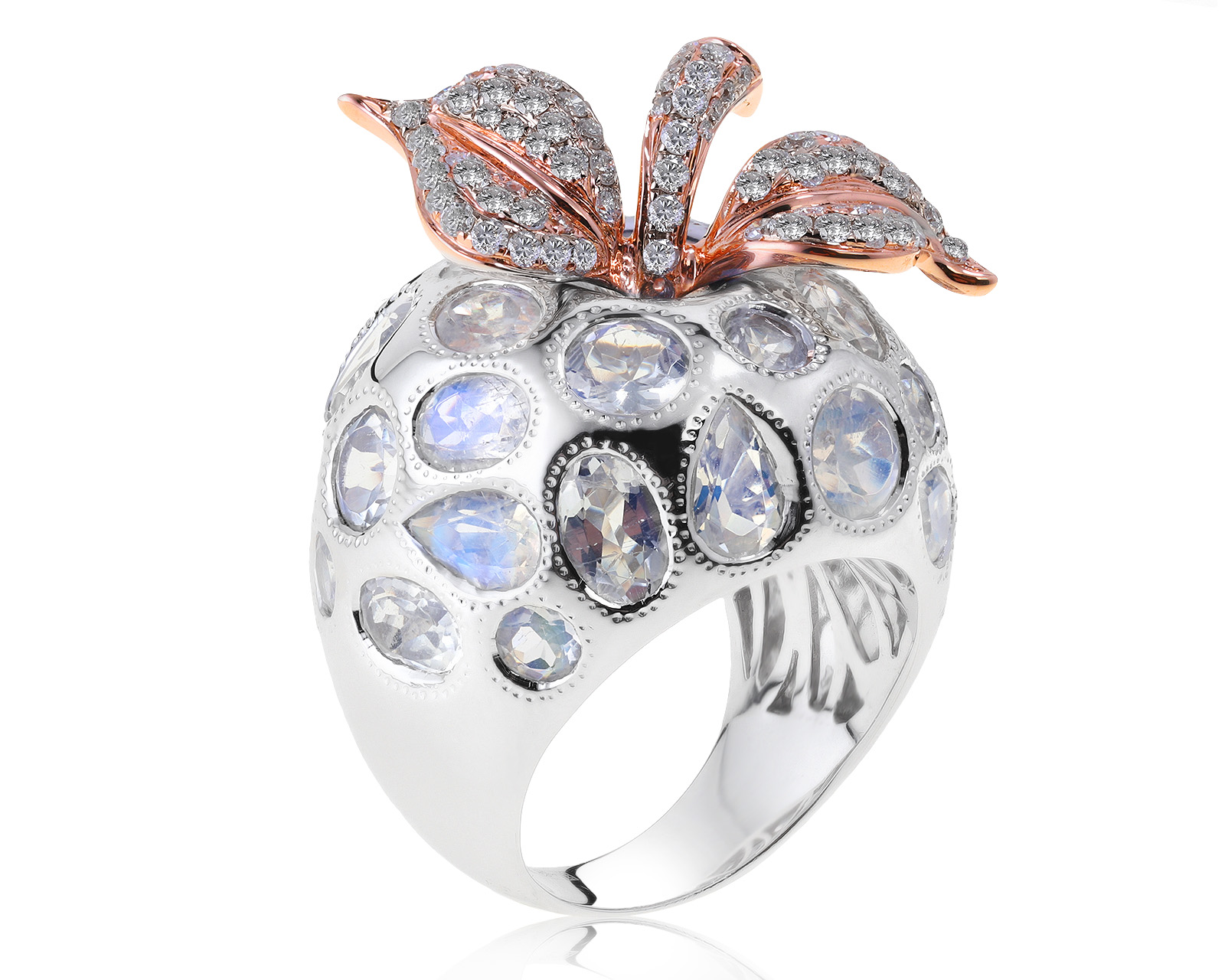 Изумительное золотое кольцо с бриллиантами 1.02ct 140821/6