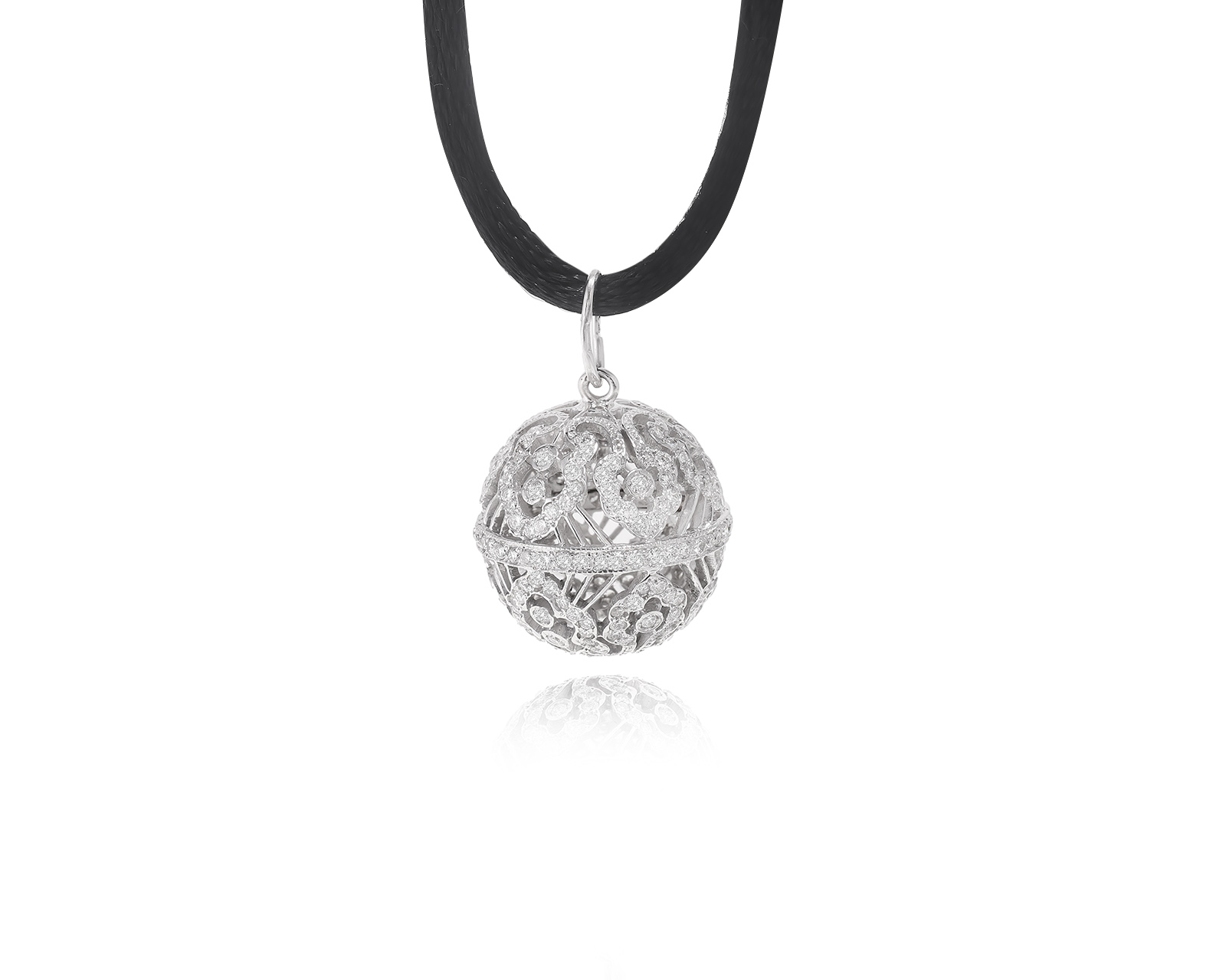 Золотой кулон с бриллиантами 1.05ct 140823/6